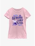 Disney Encanto Strong Like Luisa Youth Girls T-Shirt, PINK, hi-res