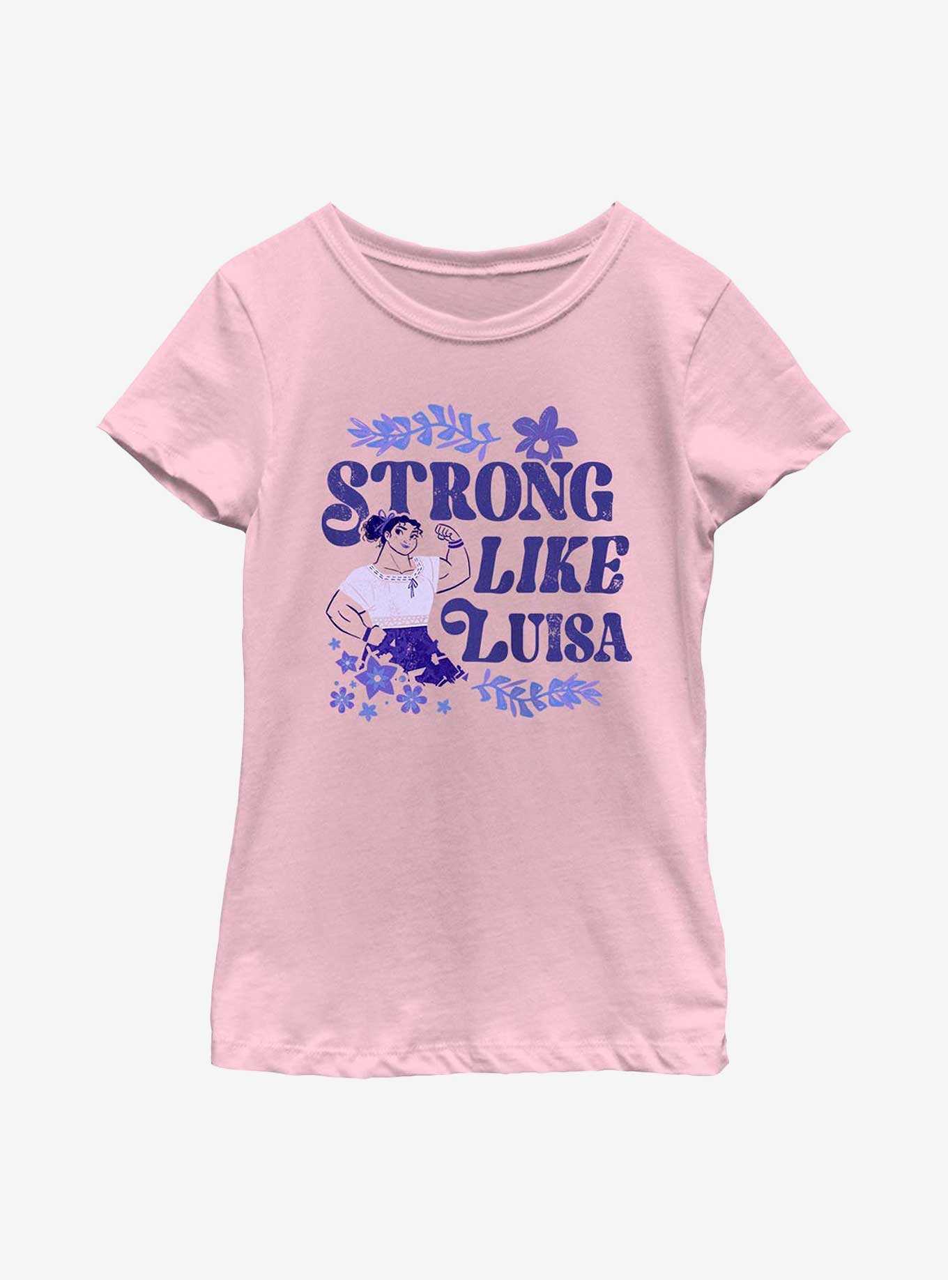 Disney Encanto Strong Like Luisa Youth Girls T-Shirt, , hi-res