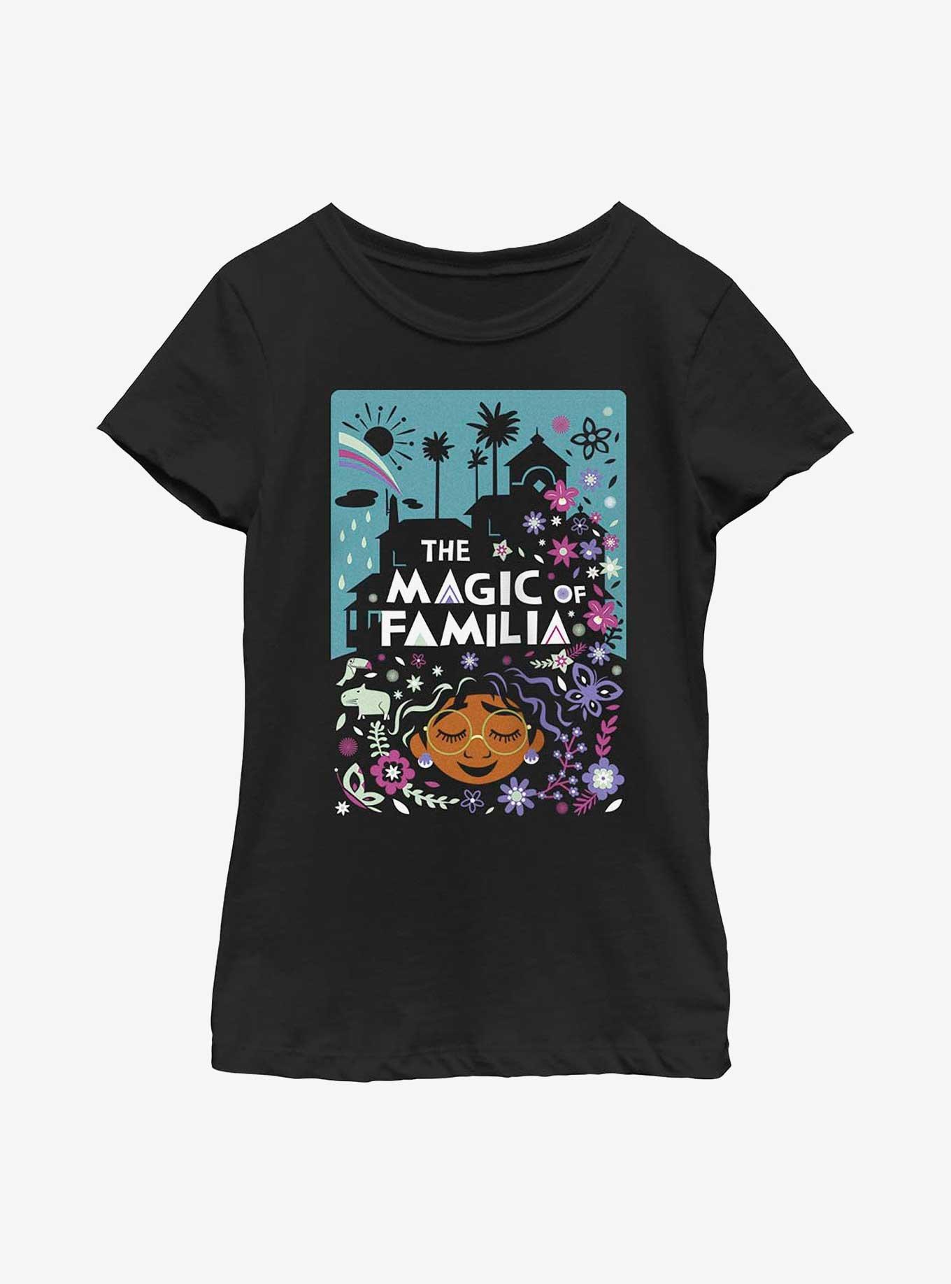Disney Encanto Magic of Familia Poster Youth Girls T-Shirt, , hi-res
