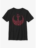Star Wars Rebel Cheetah Youth T-Shirt, BLACK, hi-res