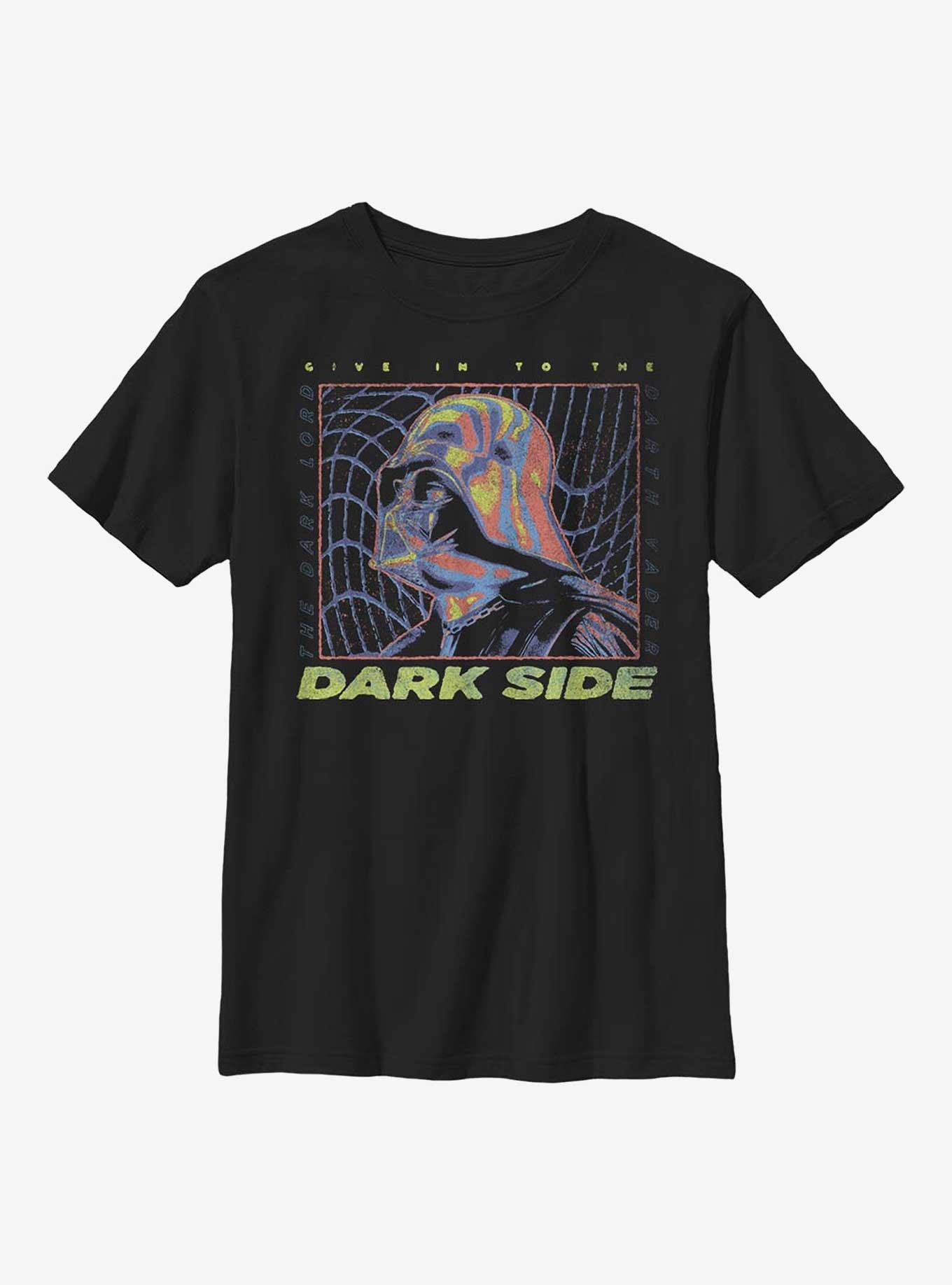 Star Wars Vader Thermal Warp Youth T-Shirt, BLACK, hi-res