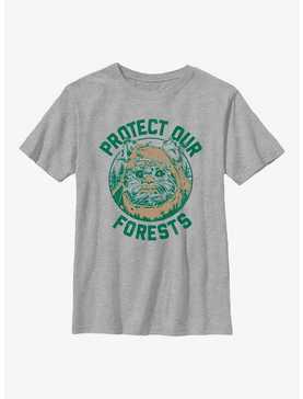 Star Wars Earth Day Ewok Forest Youth T-Shirt, , hi-res