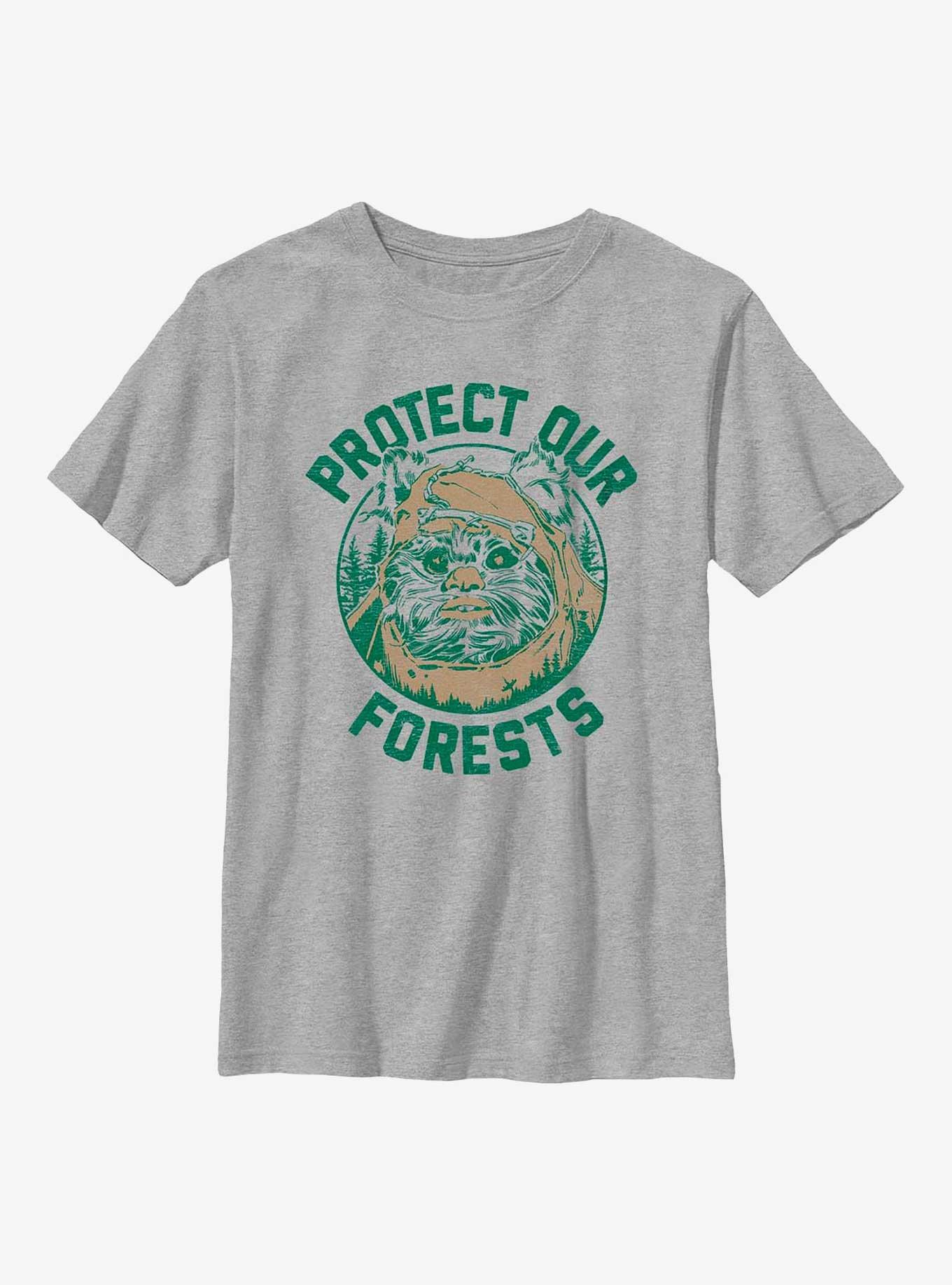 Star Wars Earth Day Ewok Forest Youth T-Shirt, , hi-res