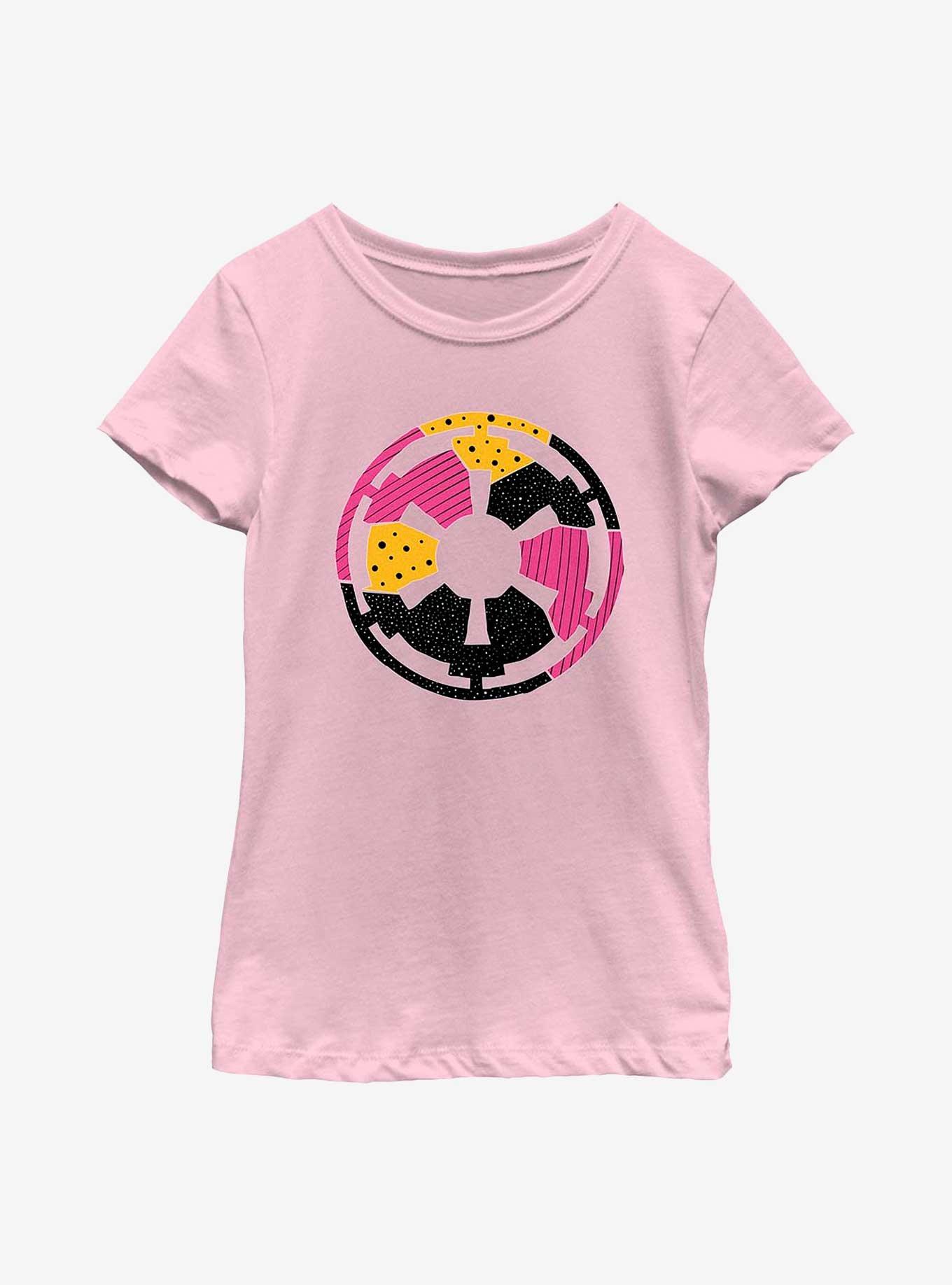 Star Wars Geometric Shaped Empire Symbol Youth Girls T-Shirt, , hi-res