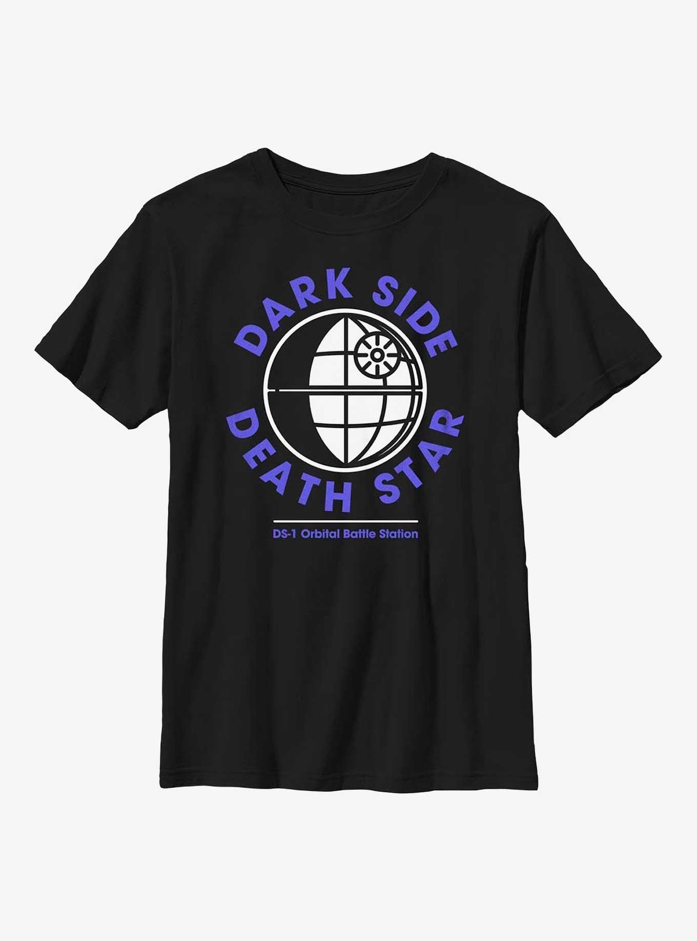 Star Wars Dark Side Death Star Youth T-Shirt, , hi-res