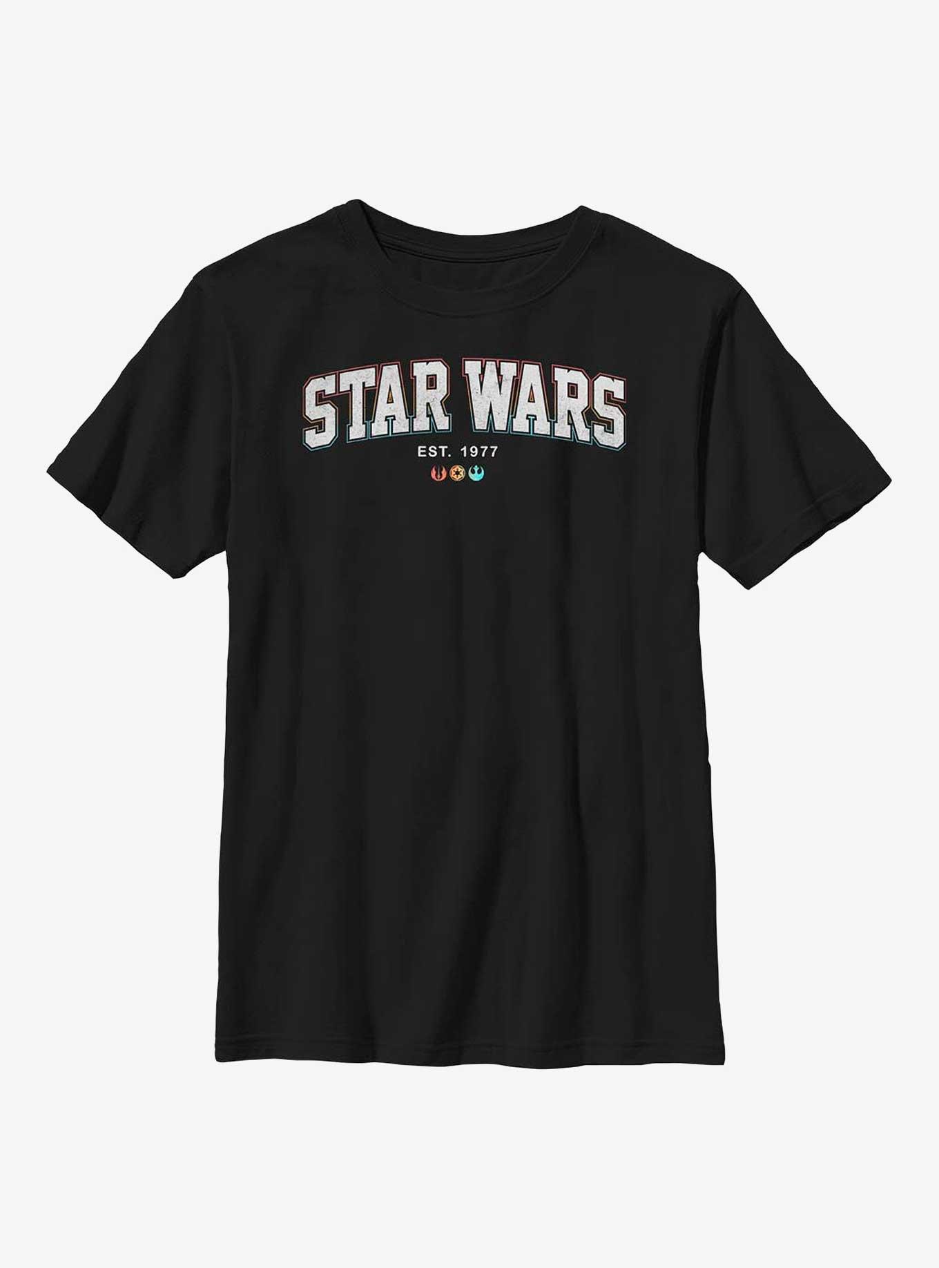 Star Wars Collegiate Logo Youth T-Shirt, , hi-res