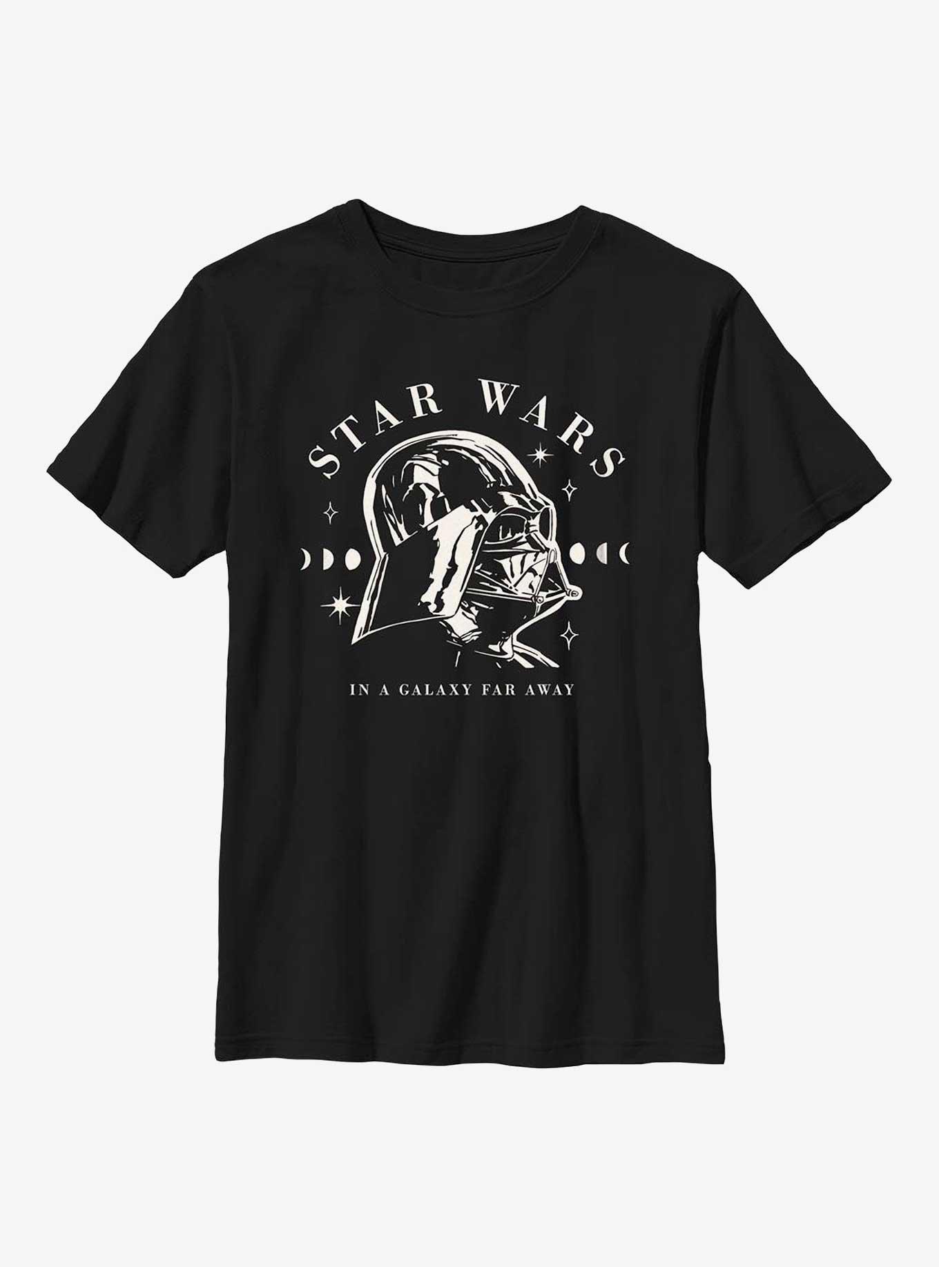 Star Wars Celestial Darth Vader Youth T-Shirt, BLACK, hi-res
