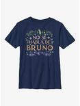 Disney Pixar Encanto Bruno En Espanol Youth T-Shirt, NAVY, hi-res