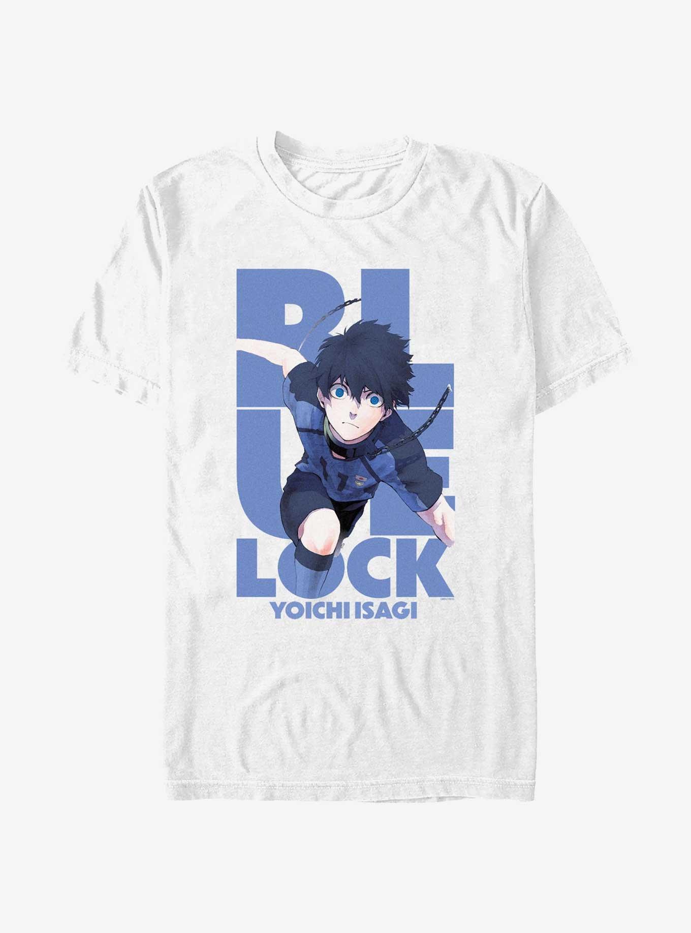 Blue Lock Yoichi Isagi T-Shirt, WHITE, hi-res