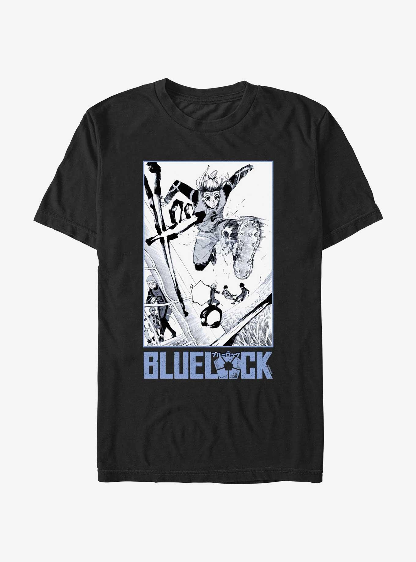 Blue Lock Gin Gagamaru Poster T-Shirt, BLACK, hi-res