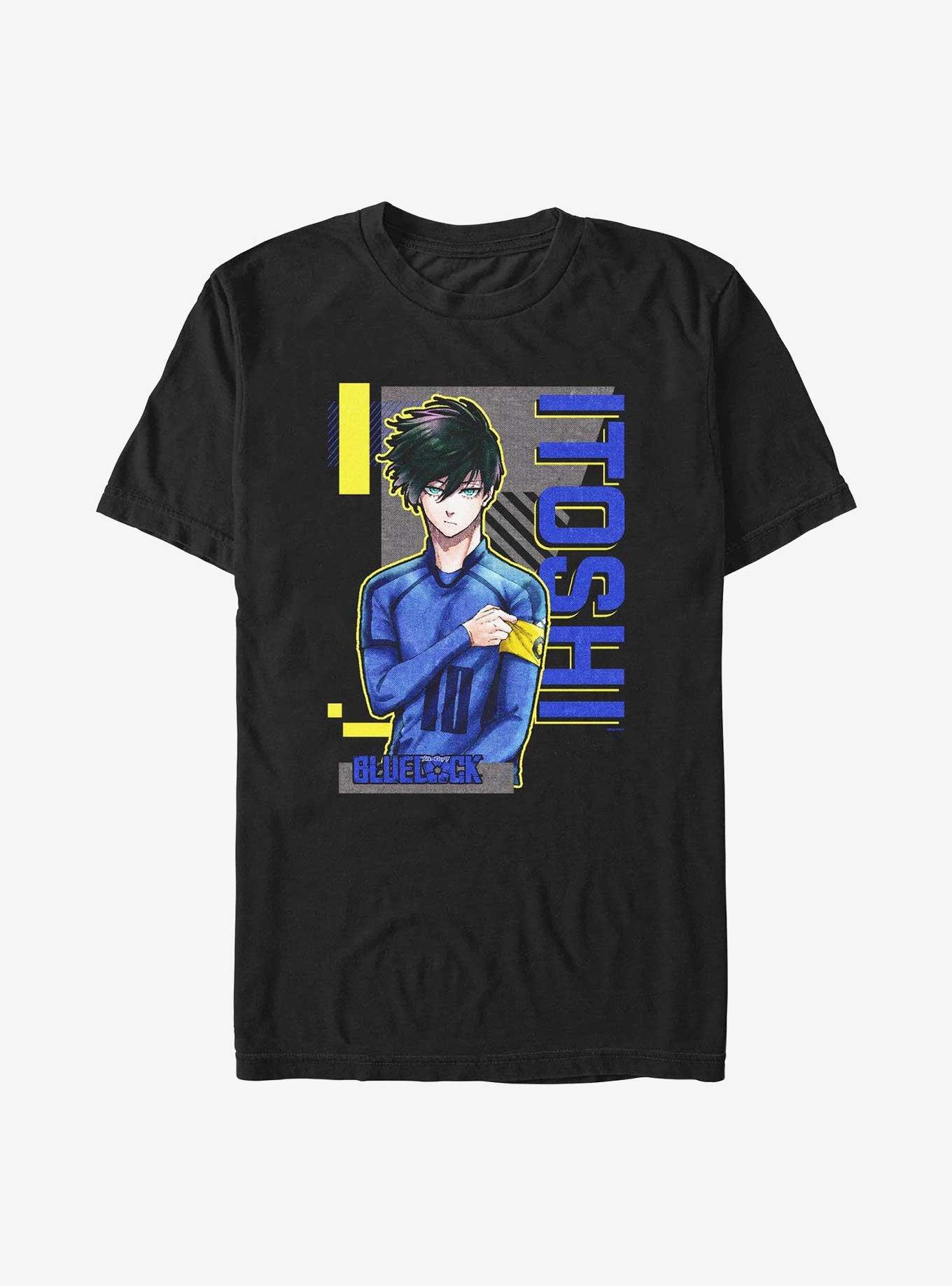 Blue Lock Itoshi Sporting T-Shirt, BLACK, hi-res
