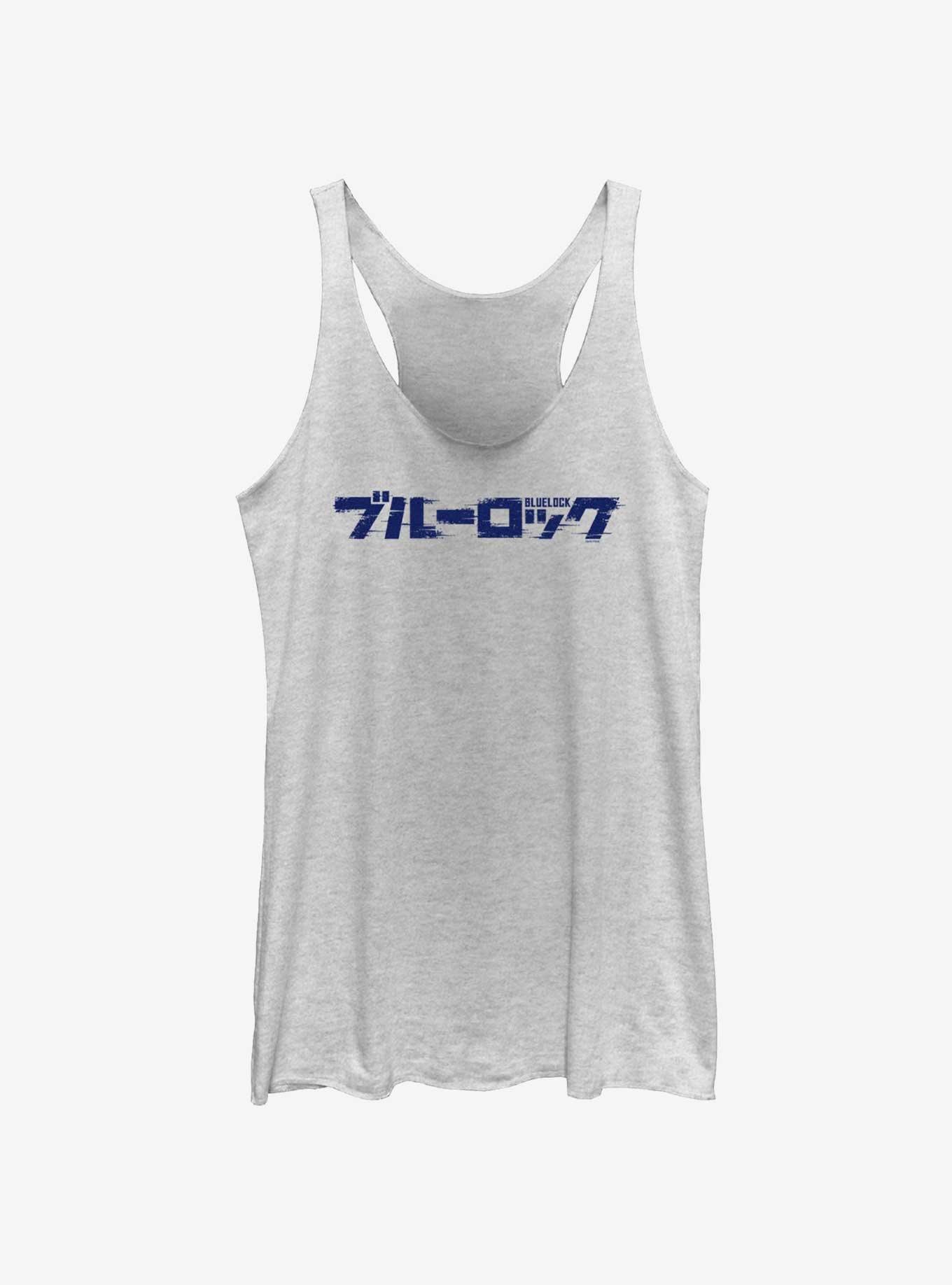 Blue Lock Japanese Glitch Logo Girls Tank, , hi-res