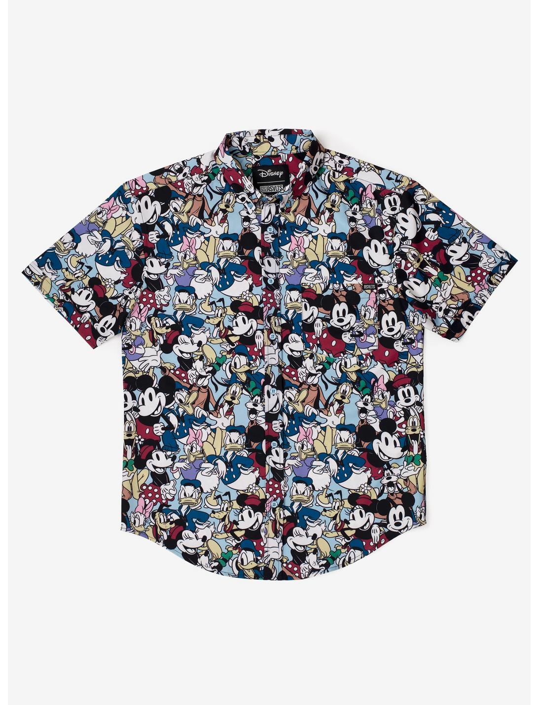 Disney100 x RSVLTS "The Gang's All Here" Button-Up Shirt, MULTI, hi-res