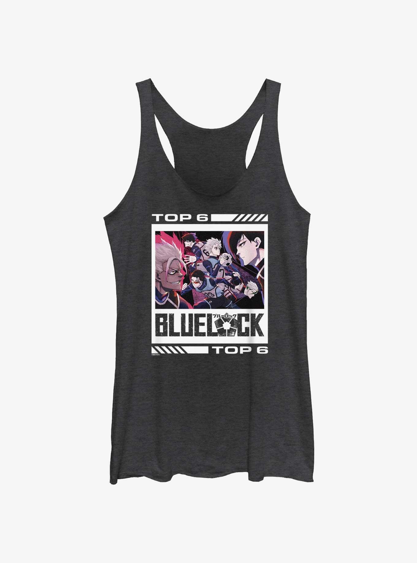 Blue Lock Top 6 Players Womens Tank Top, , hi-res