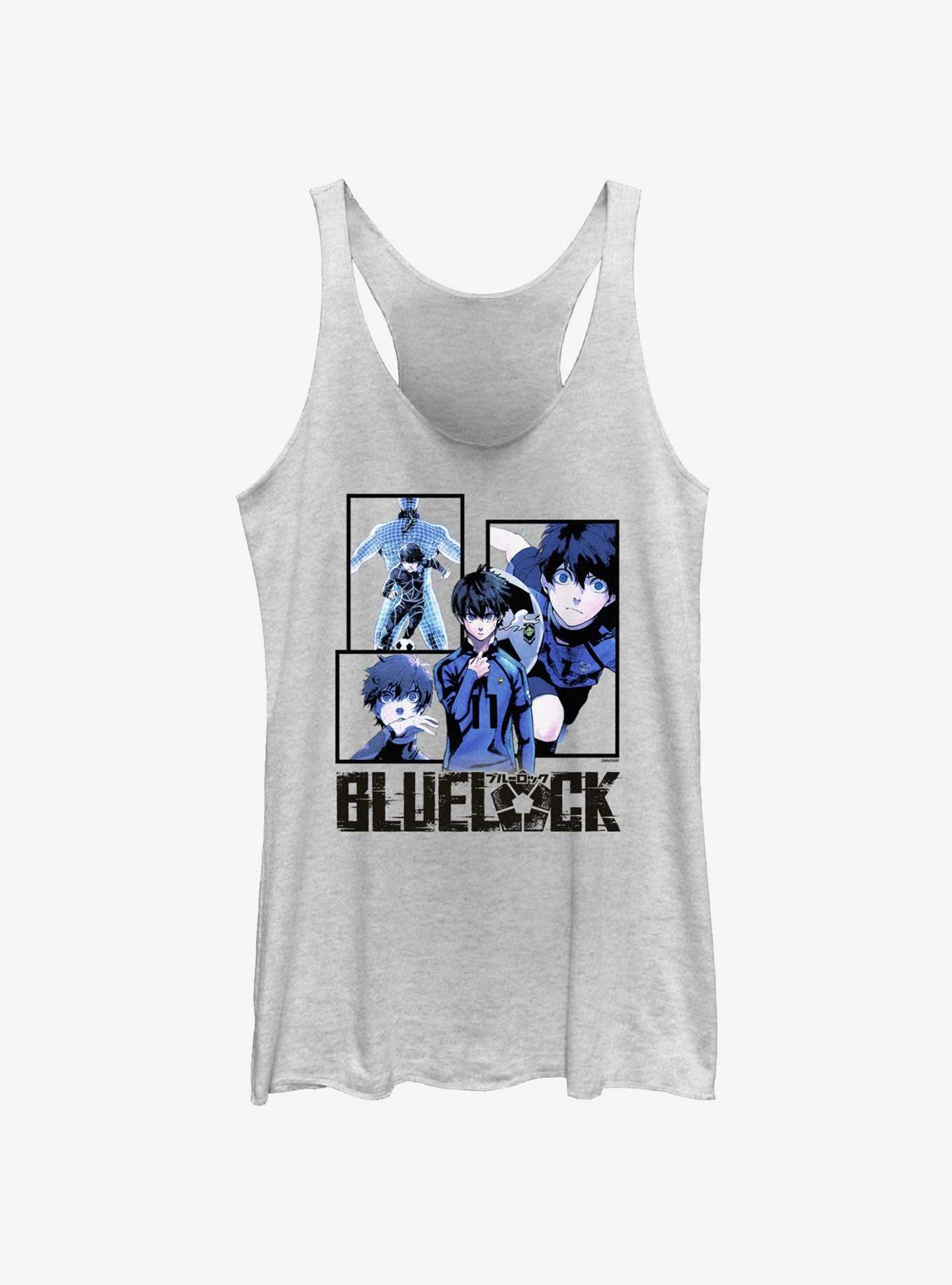 Blue Lock Yoichi Isagi Collage Womens Tank Top, , hi-res