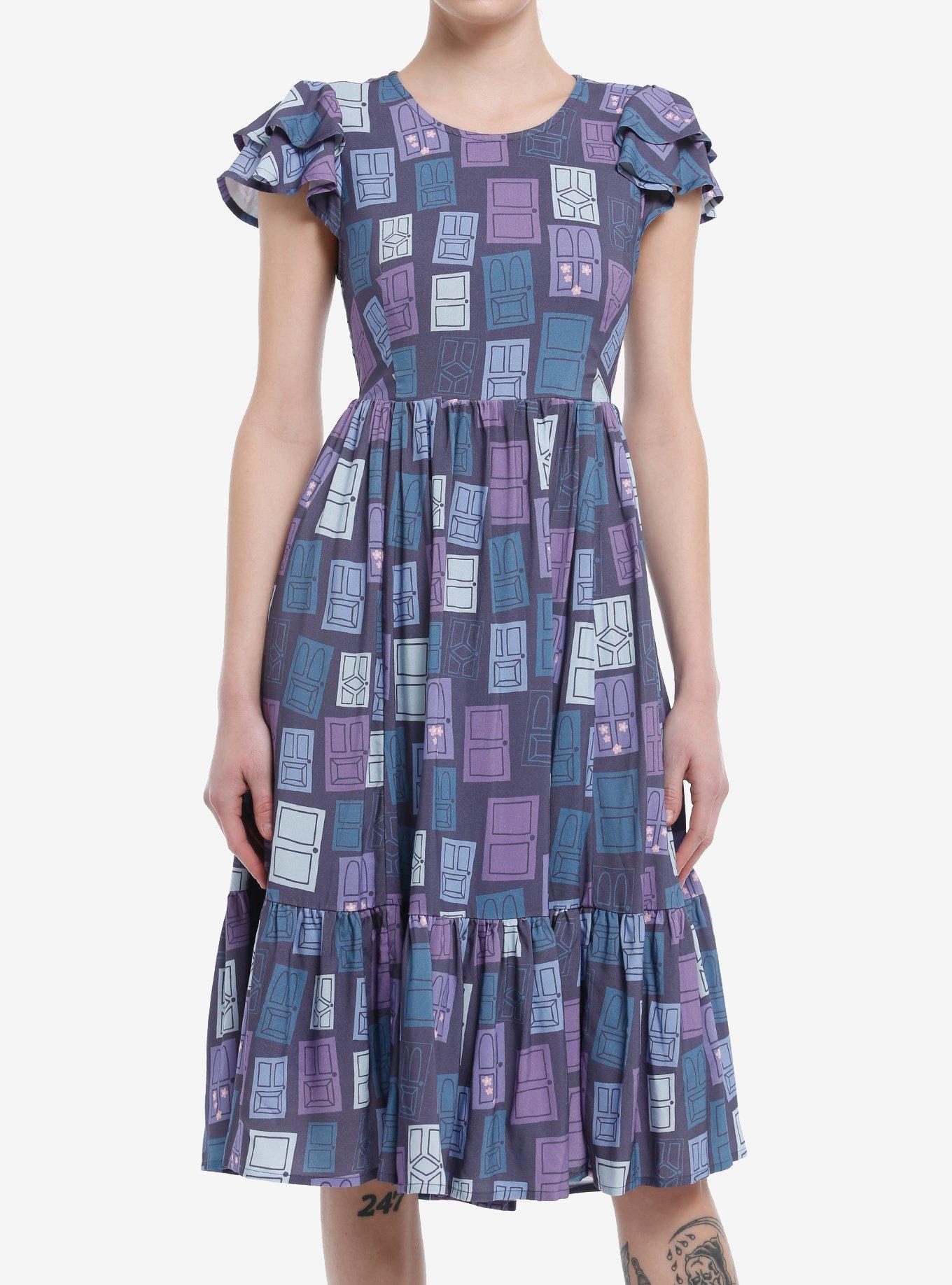 Her Universe Disney Pixar Monsters, Inc. Doors Ruffle Dress, , hi-res