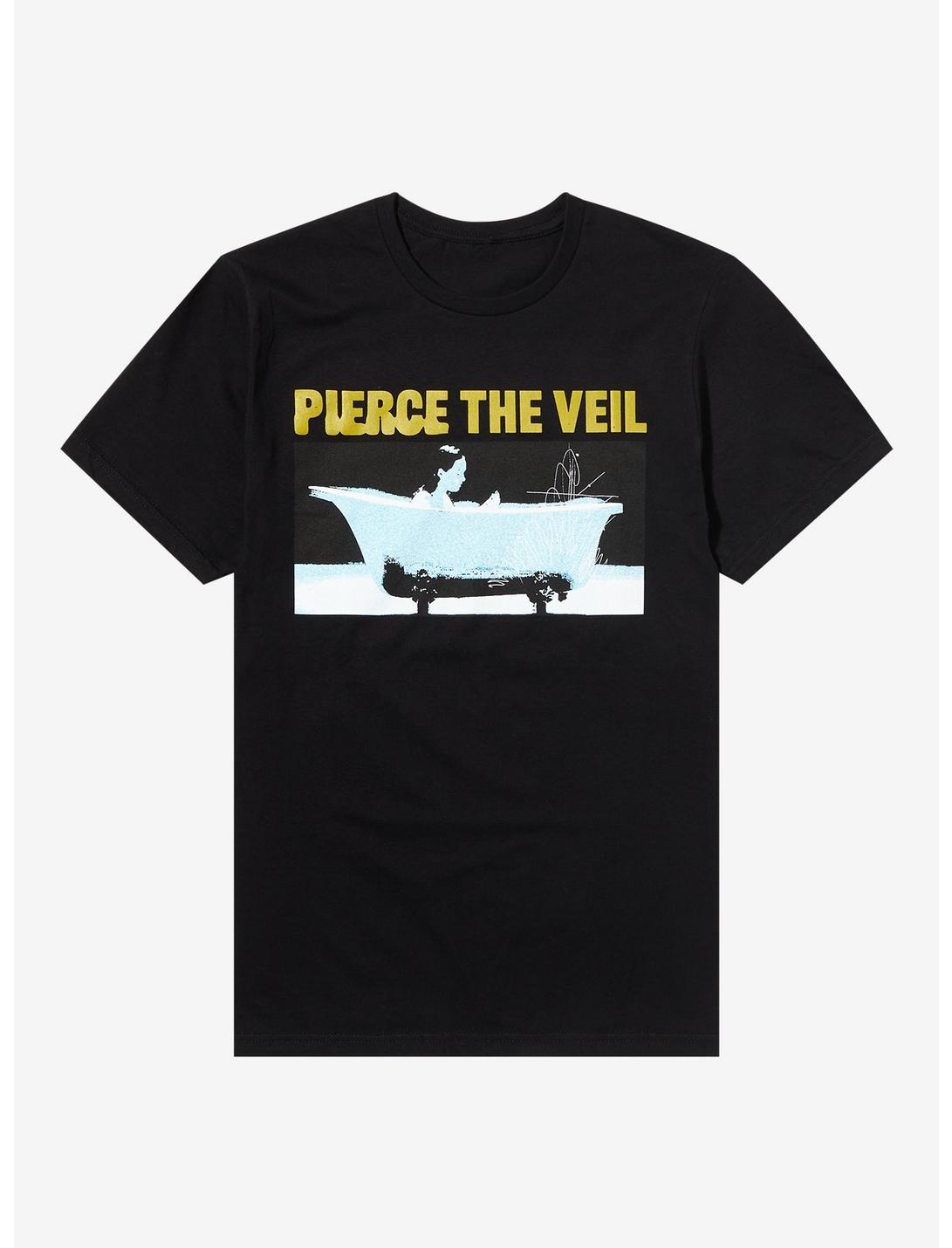 Pierce The Veil Bathtub Girl T-Shirt, BLACK, hi-res