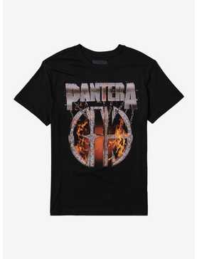 Pantera Cowboys From Hell Flames T-Shirt, , hi-res