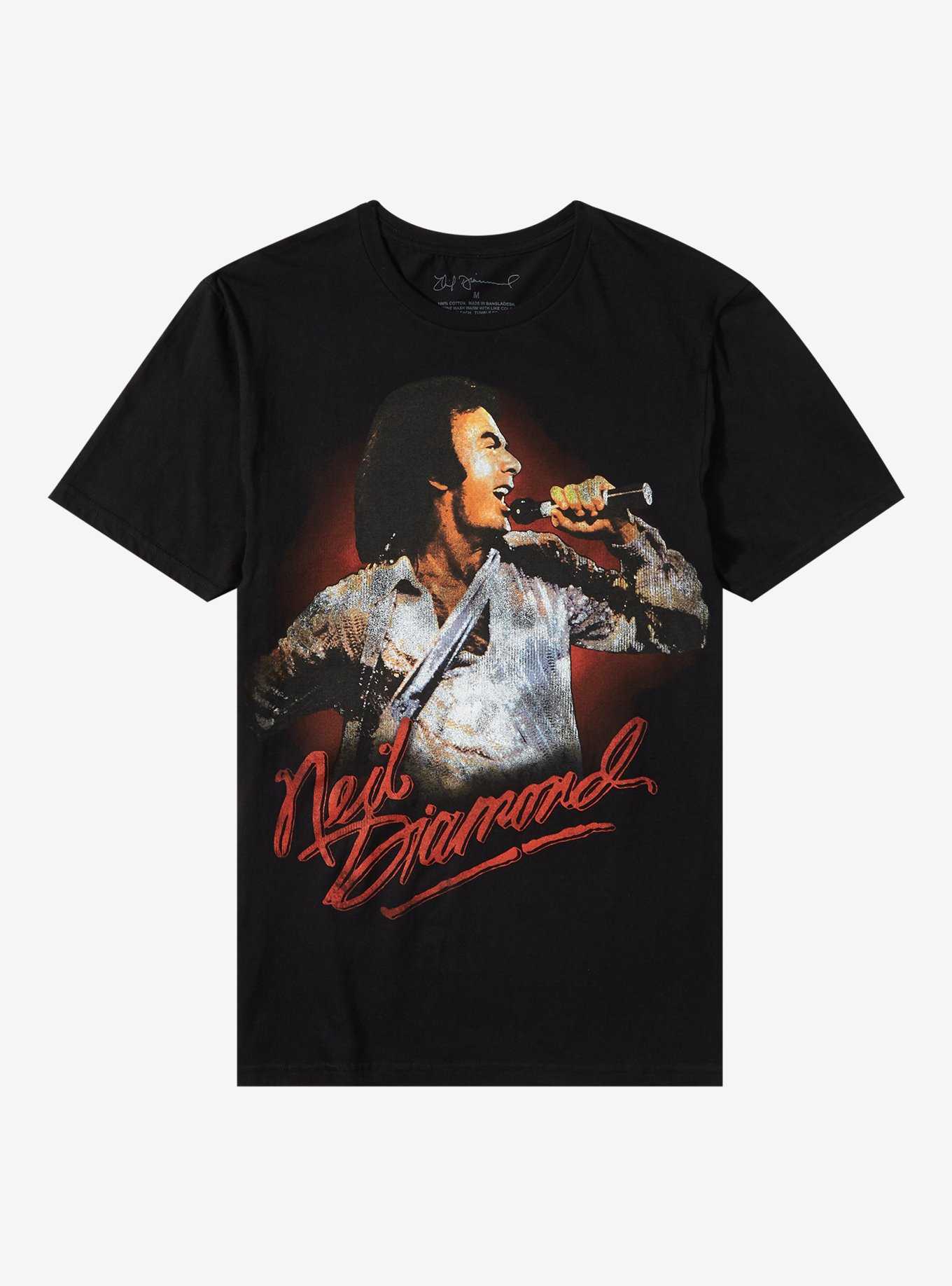 Neil Diamond Live Portrait T-Shirt, , hi-res