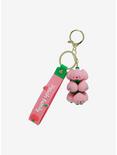Smiling Peaches Group Keychain, , hi-res