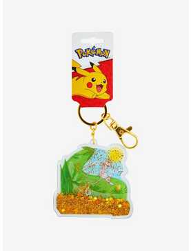 Pokémon Field Glitter Shaker Acrylic Keychain - BoxLunch Exclusive, , hi-res