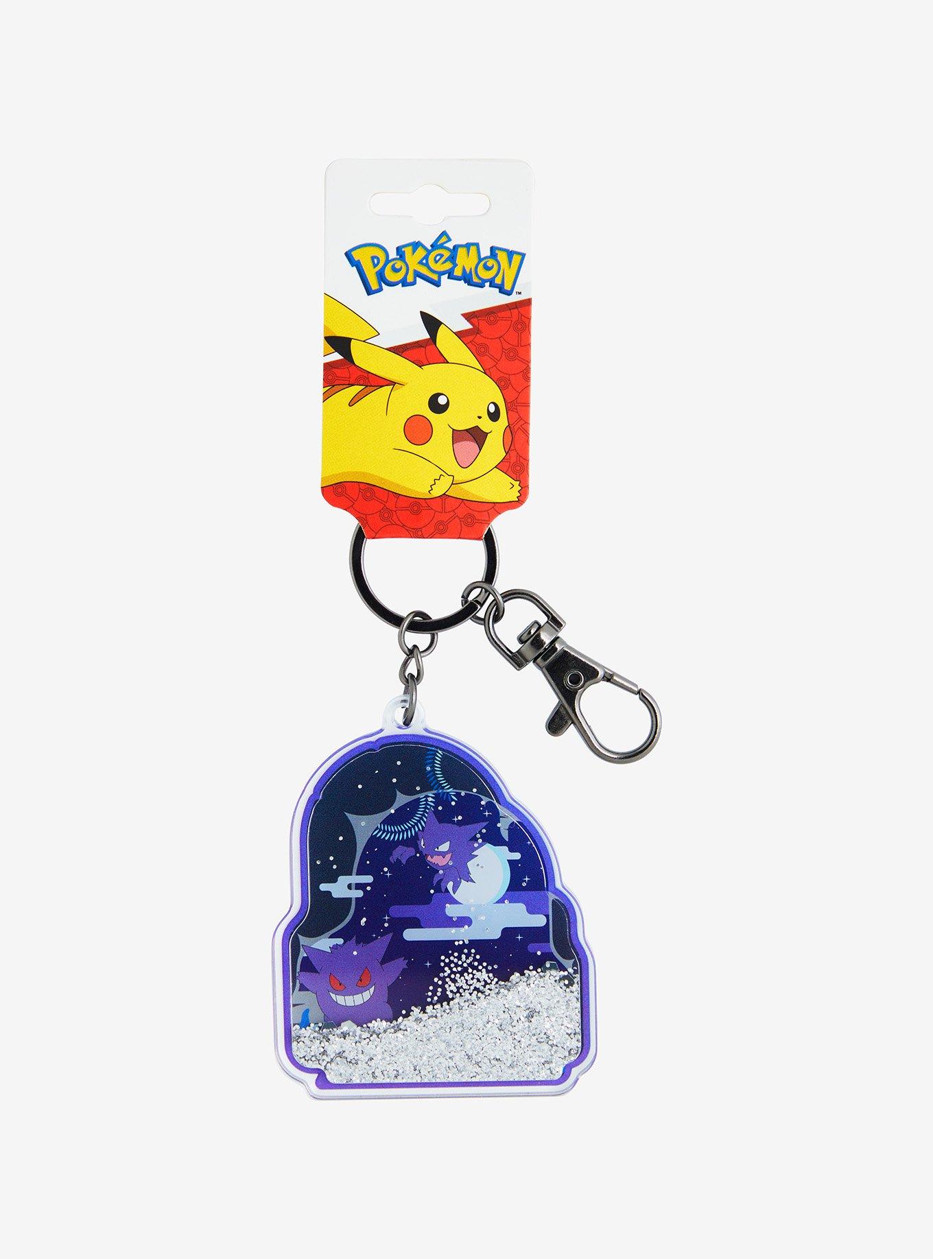 Pok&eacute;mon Night Sky Glitter Shaker Acrylic Keychain - BoxLunch Exclusive, , hi-res