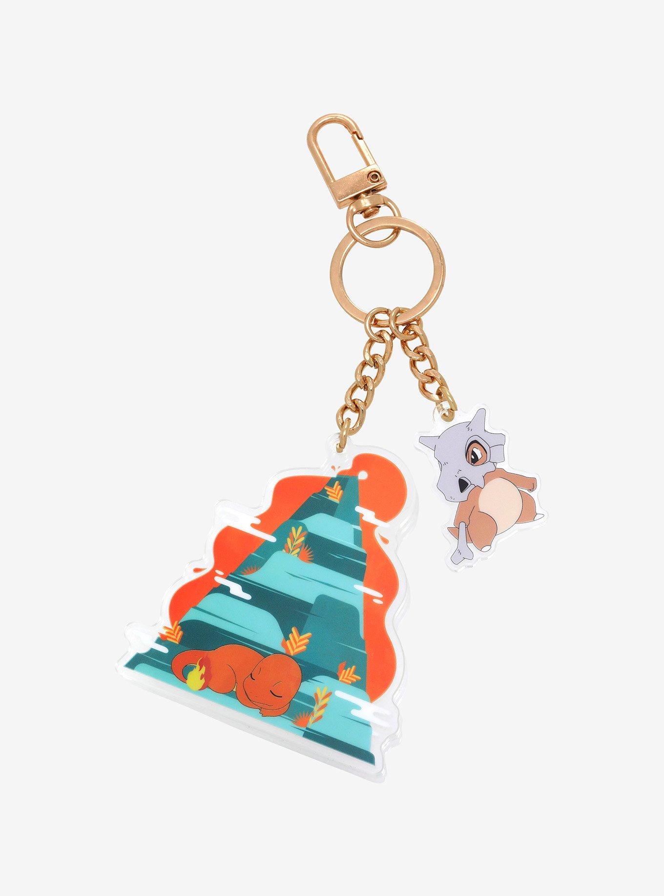 Pokemon Volcano MultiCharm Keychain BoxLunch Exclusive BoxLunch