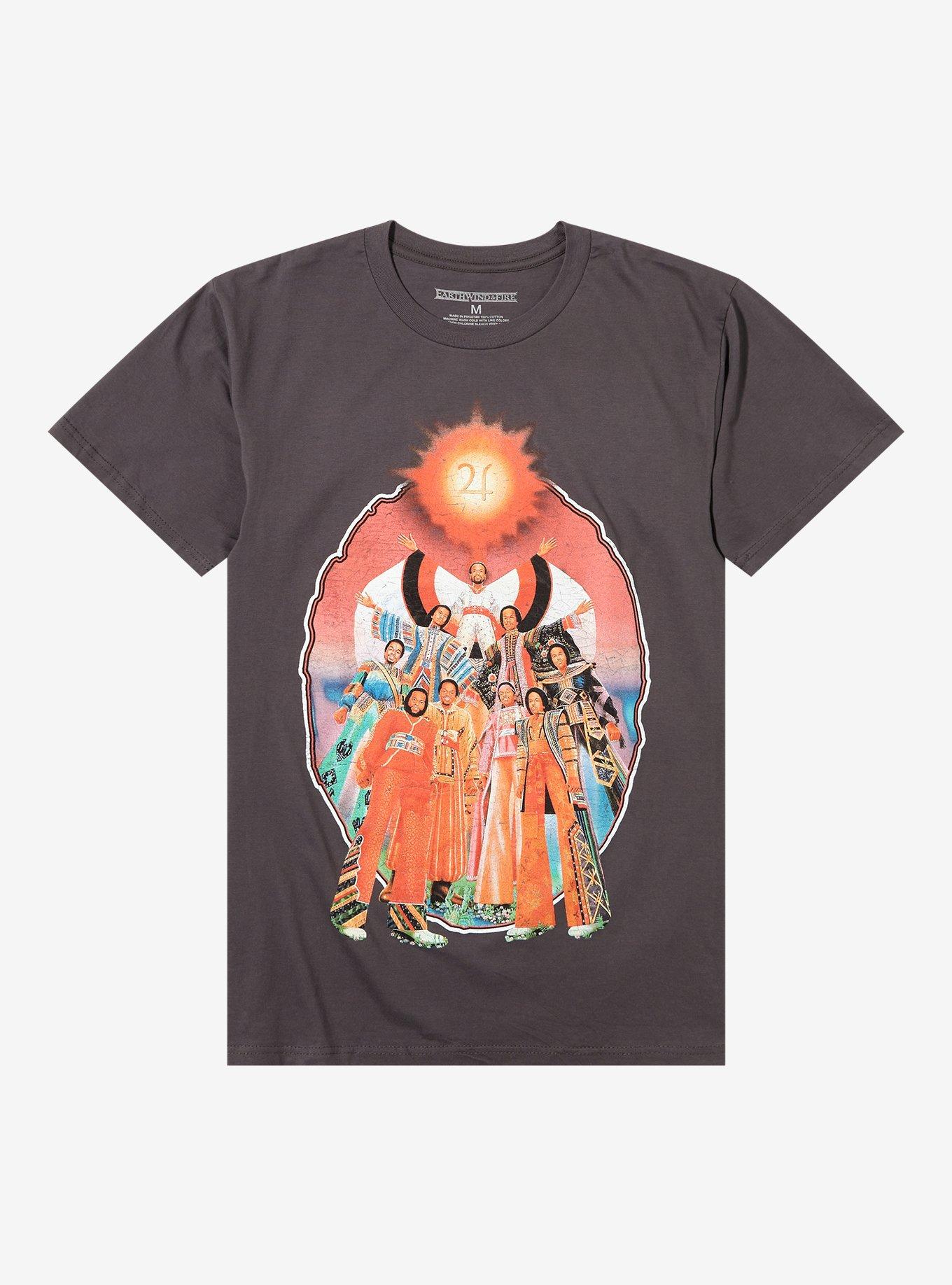 Earth wind sale and fire shirt