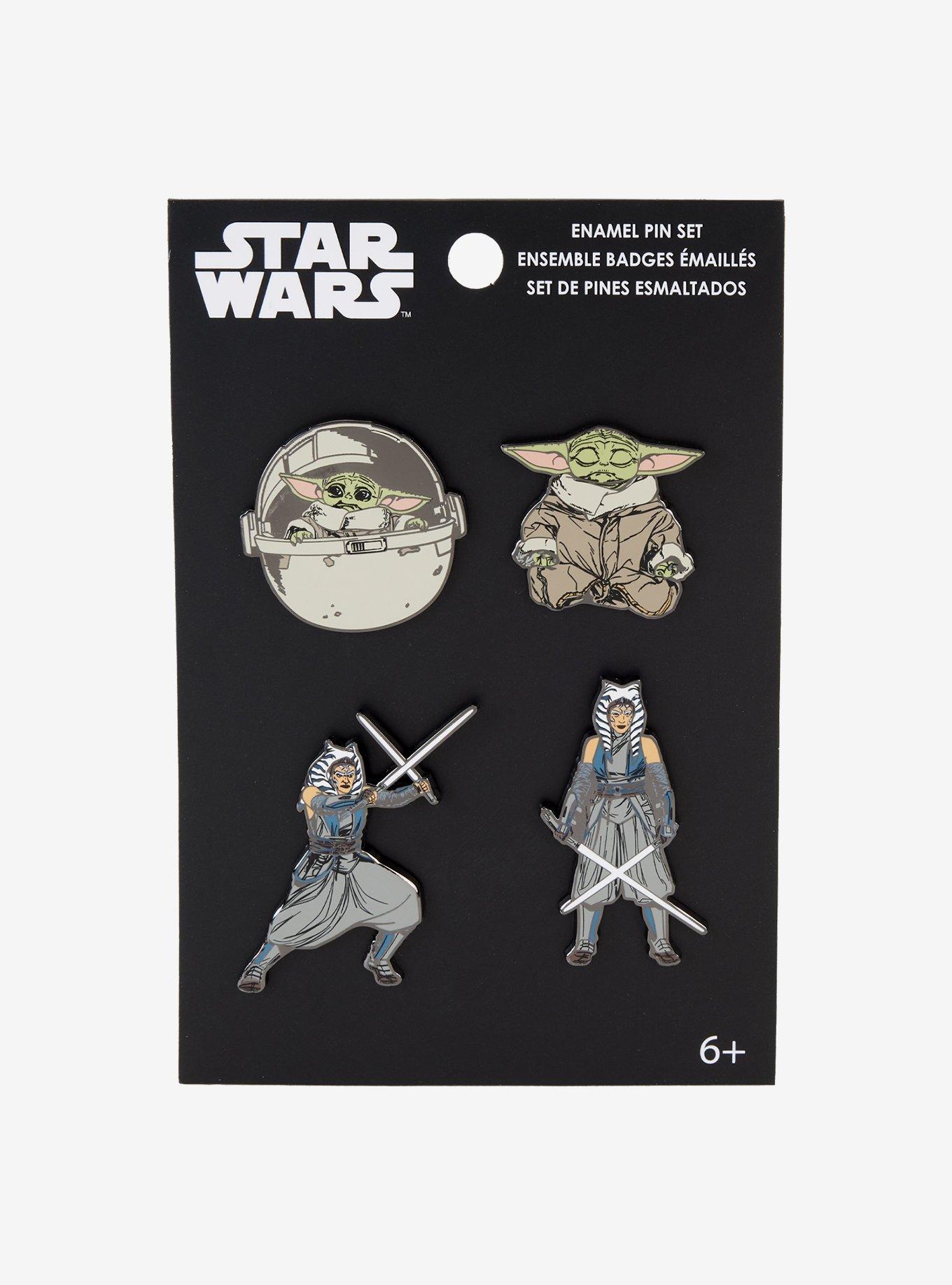 Funko Star Wars The Mandalorian Ahsoka & Grogu Enamel Pin Set