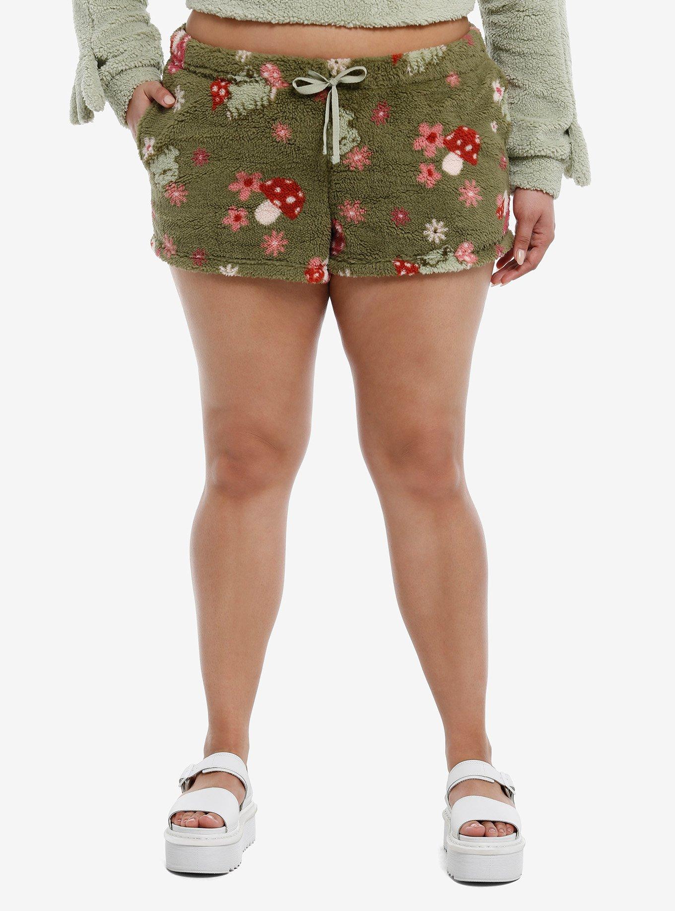 Hot Topic Fairy Frog Mushroom Pajama Pants Plus