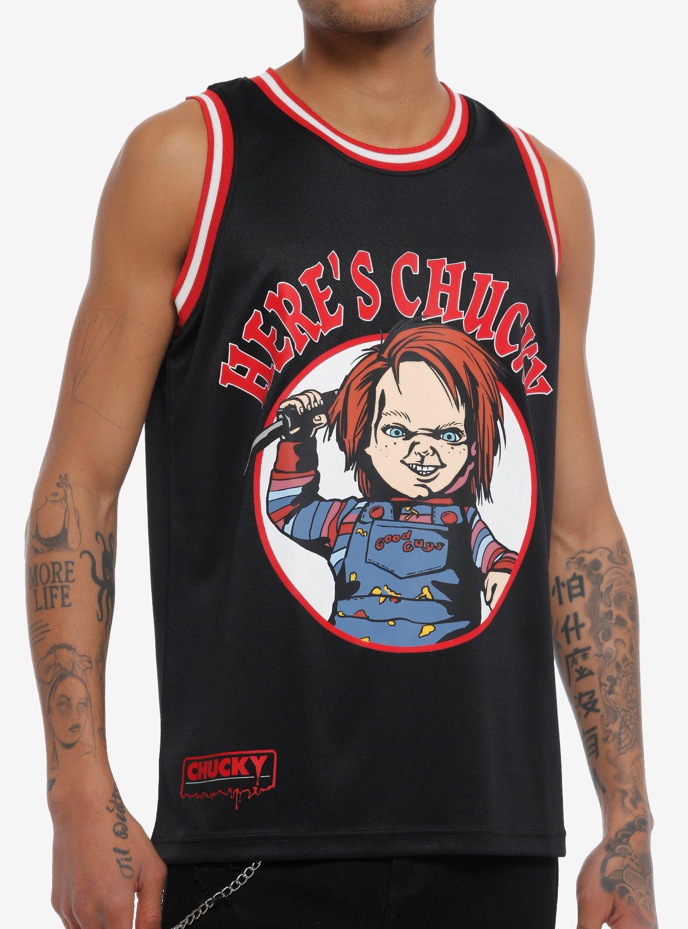 Chucky Basketball Jersey, BLACK, hi-res