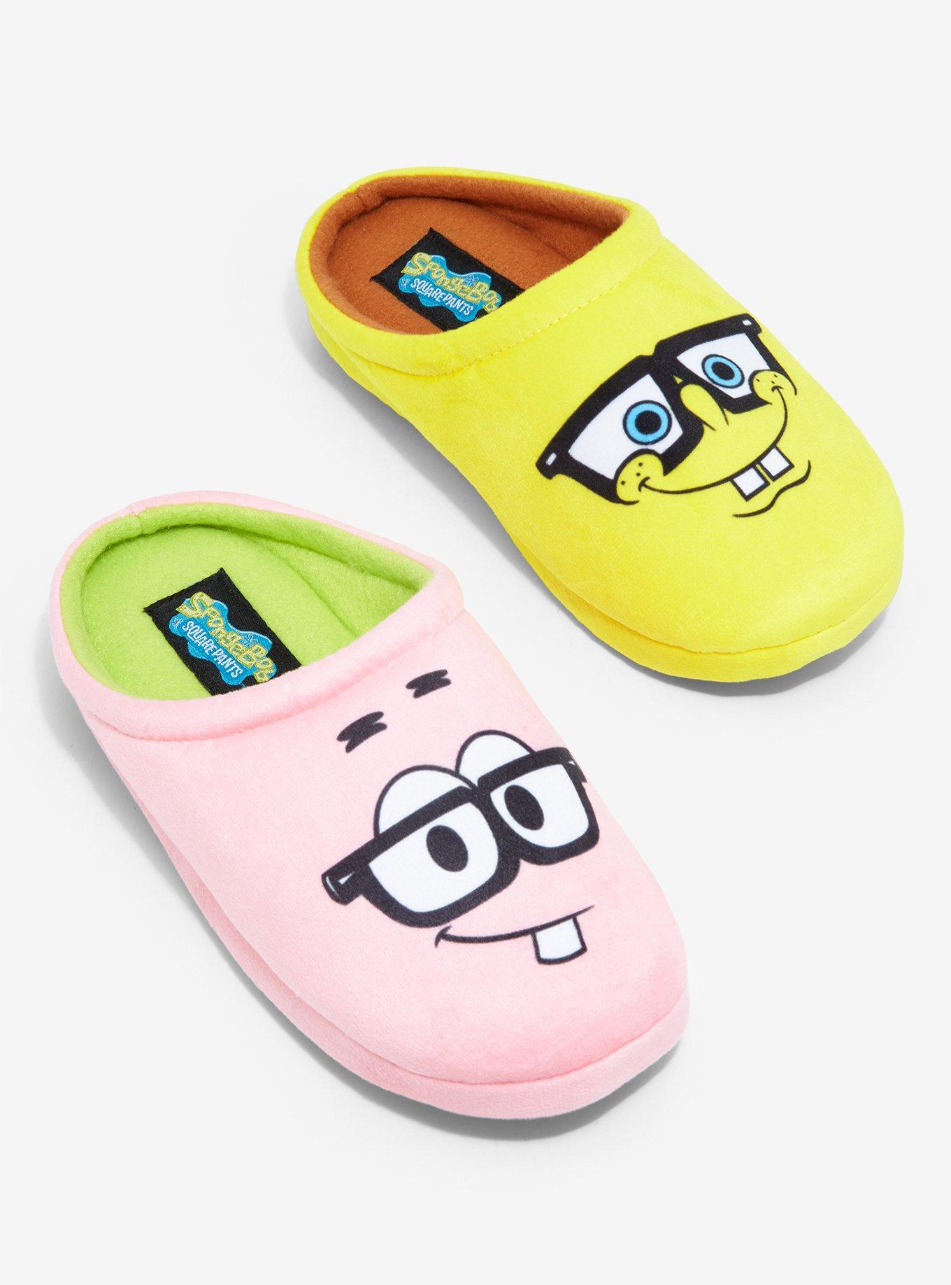 Men's spongebob online slippers