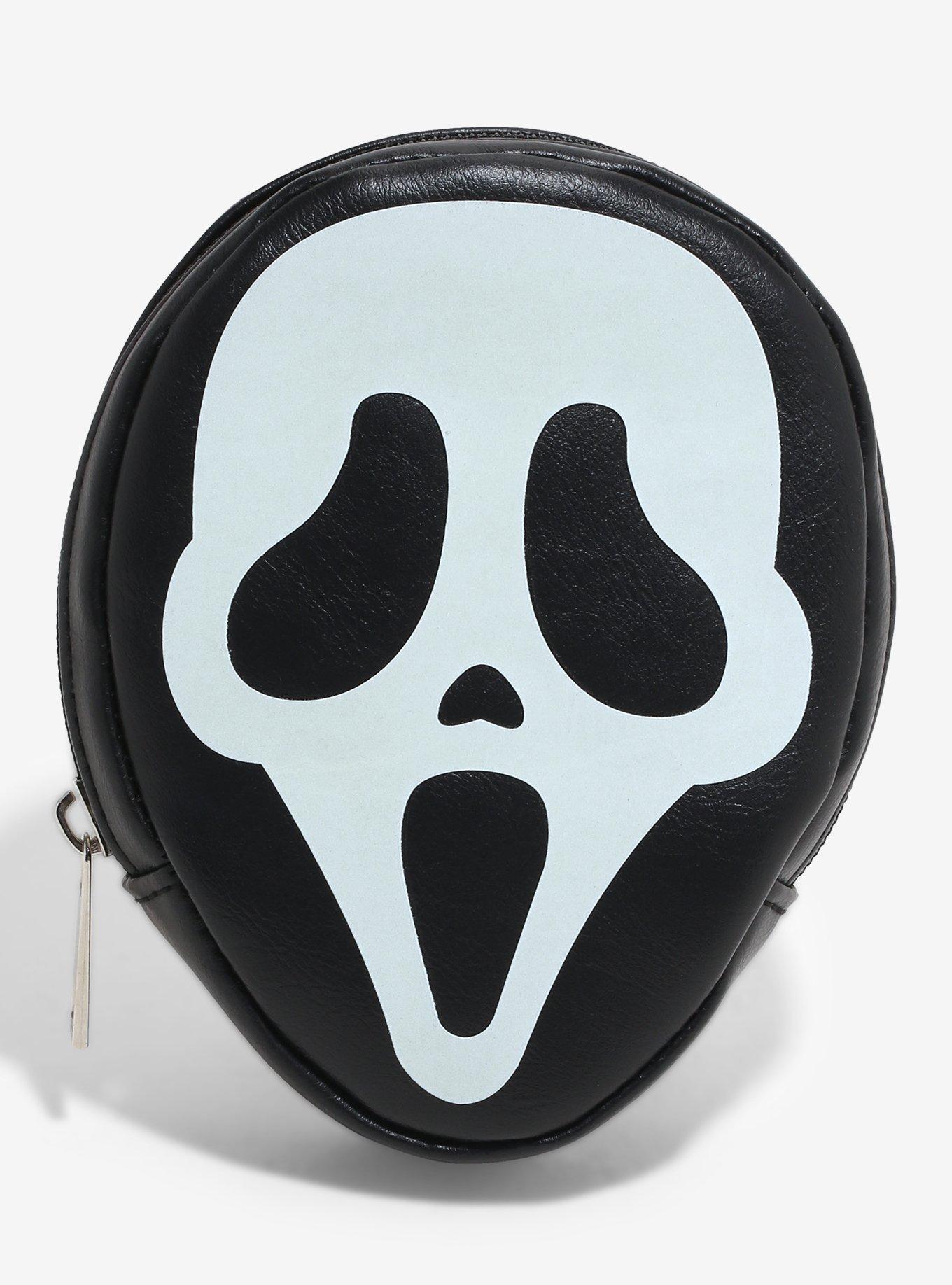 Ghost Face Glow-In-The-Dark Coin Purse, , hi-res