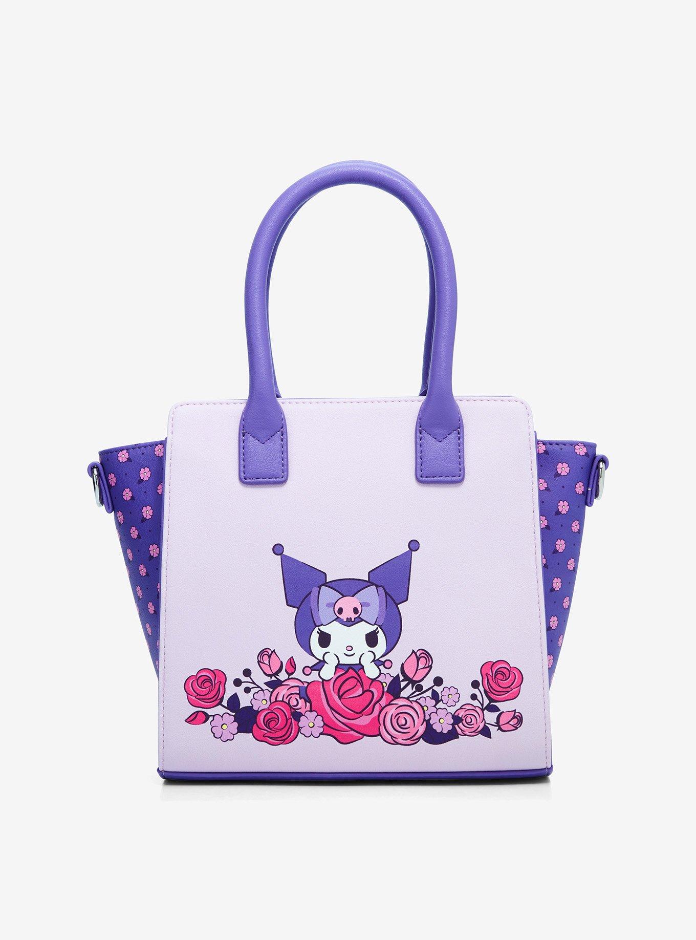 Loungefly Kuromi Roses Mini Satchel Bag, , hi-res