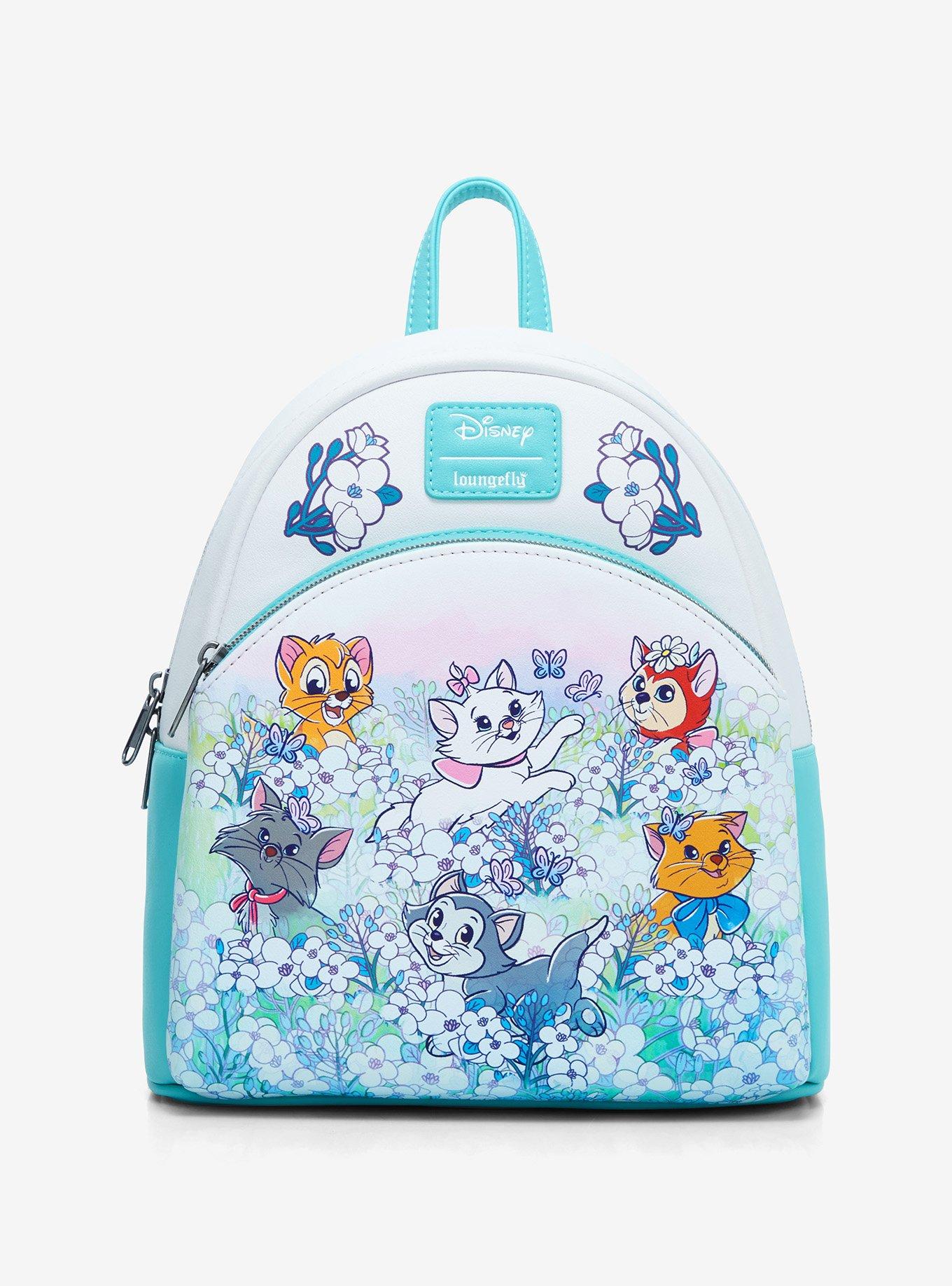 Loungefly Disney Cats Flower Field Mini Backpack, , hi-res