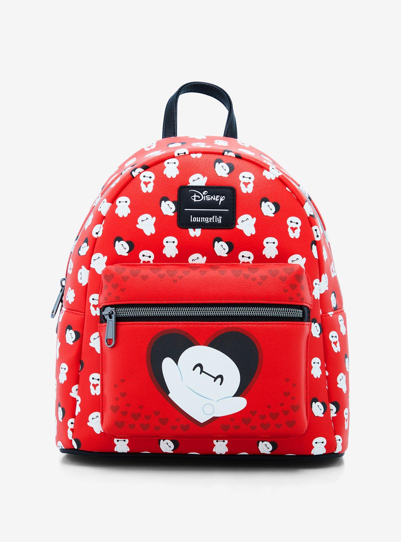 Loungefly Disney Big Hero 6 Baymax Allover Print Mini Backpack, , hi-res