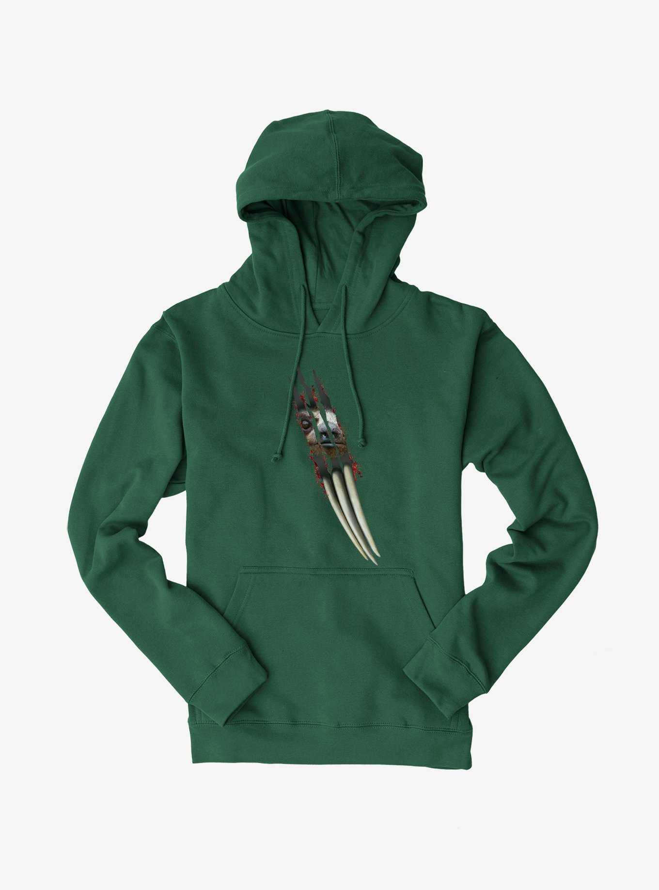 Hot Topic Scary Sloth Claws Hoodie, , hi-res
