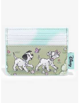Loungefly Disney 101 Dalmatians Puppies Flowers Cardholder, , hi-res