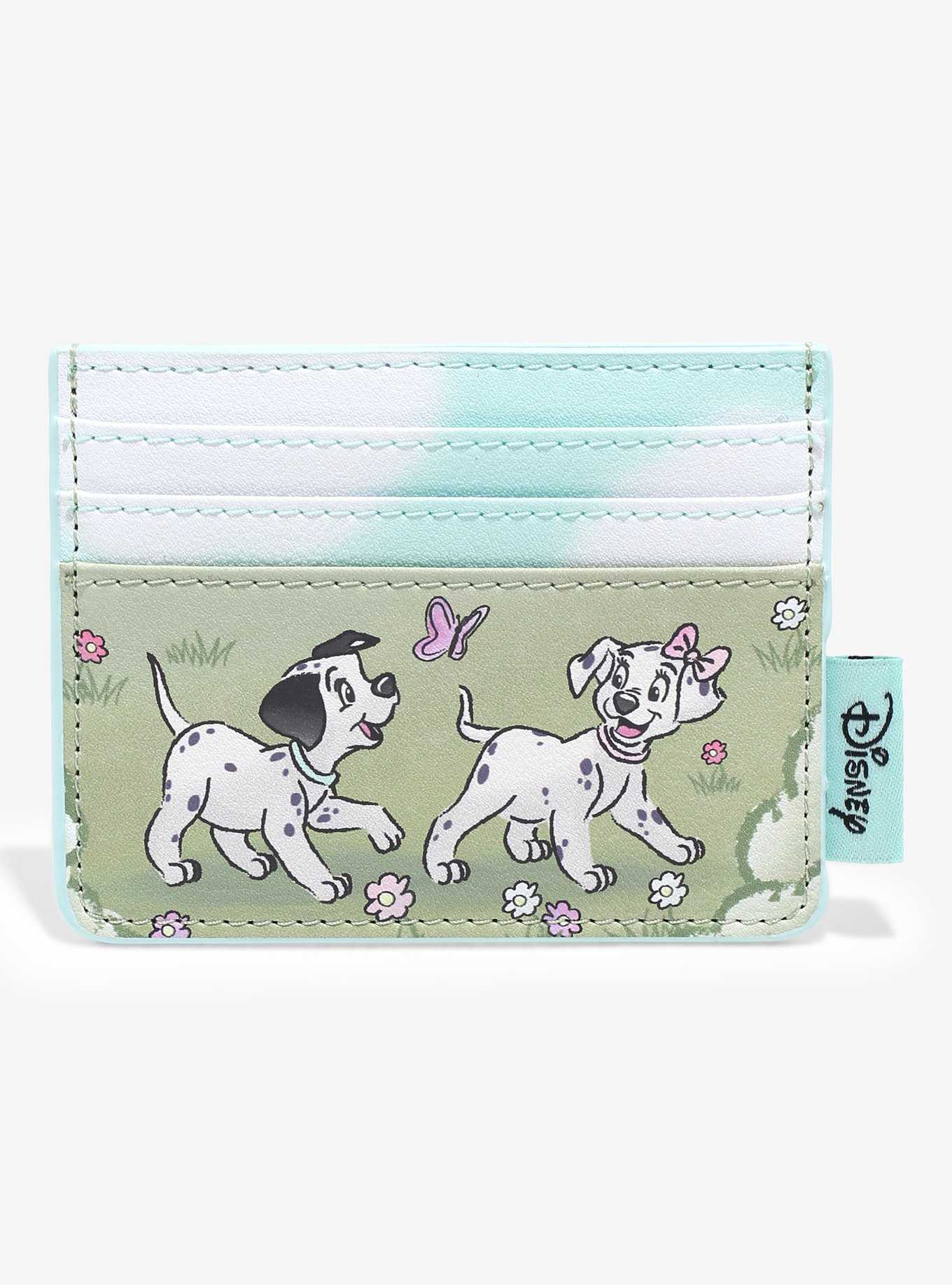 Loungefly Disney 101 Dalmatians Puppies Flowers Cardholder, , hi-res