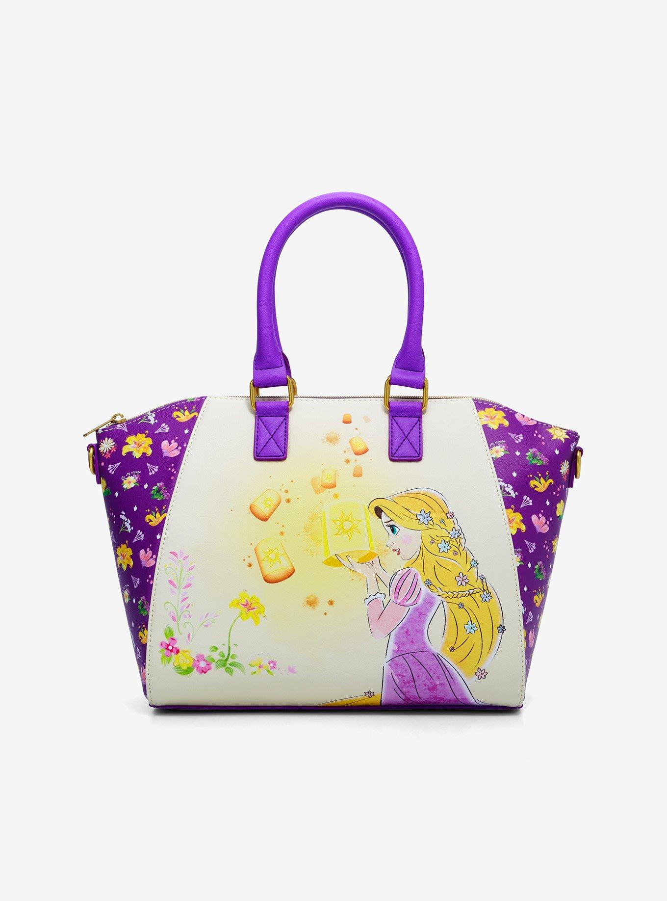 Loungefly Tangled Rapunzel & Pascal Flower outlet Satchel Bag