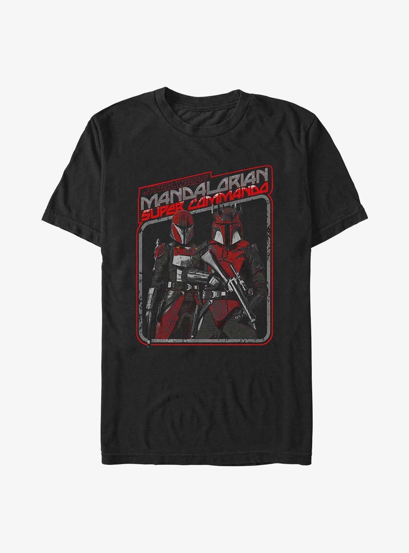 Disney Ahsoka Mandalorian Super Commando T-Shirt, BLACK, hi-res