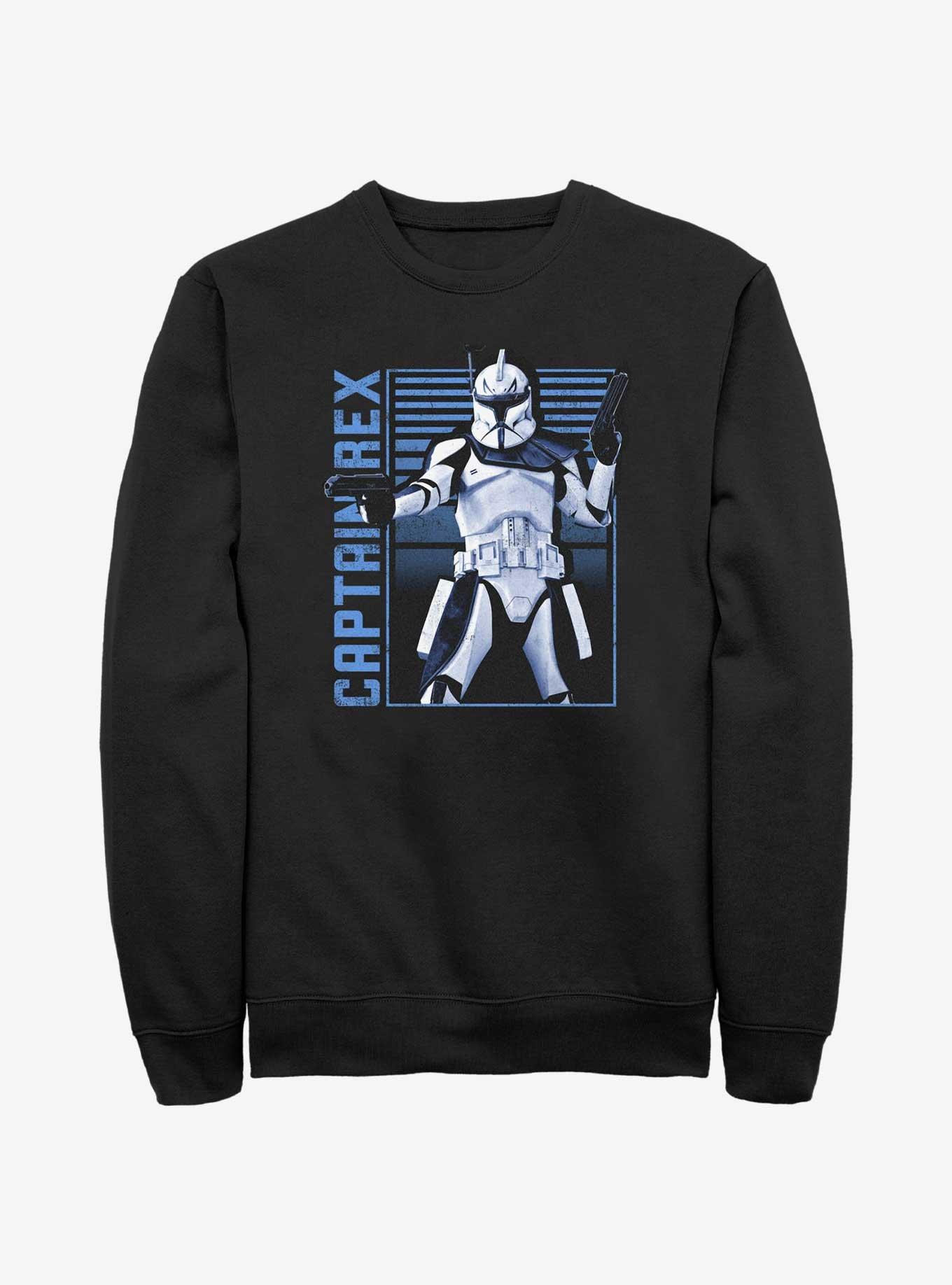 Disney Ahsoka Captain Rex Sweatshirt, BLACK, hi-res