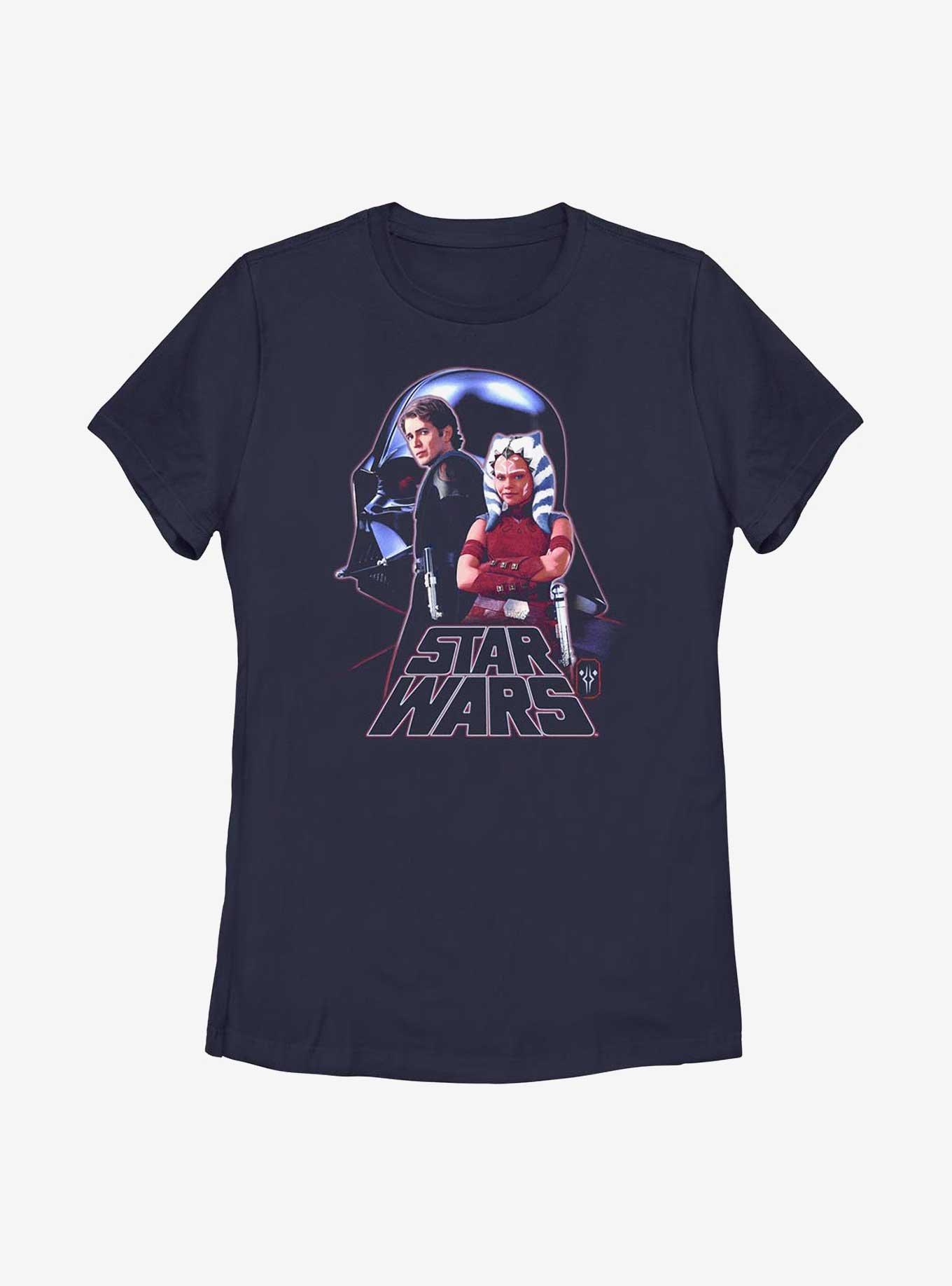Disney Ahsoka Anakin Skywalker and Young Ahsoka Womens T-Shirt, , hi-res