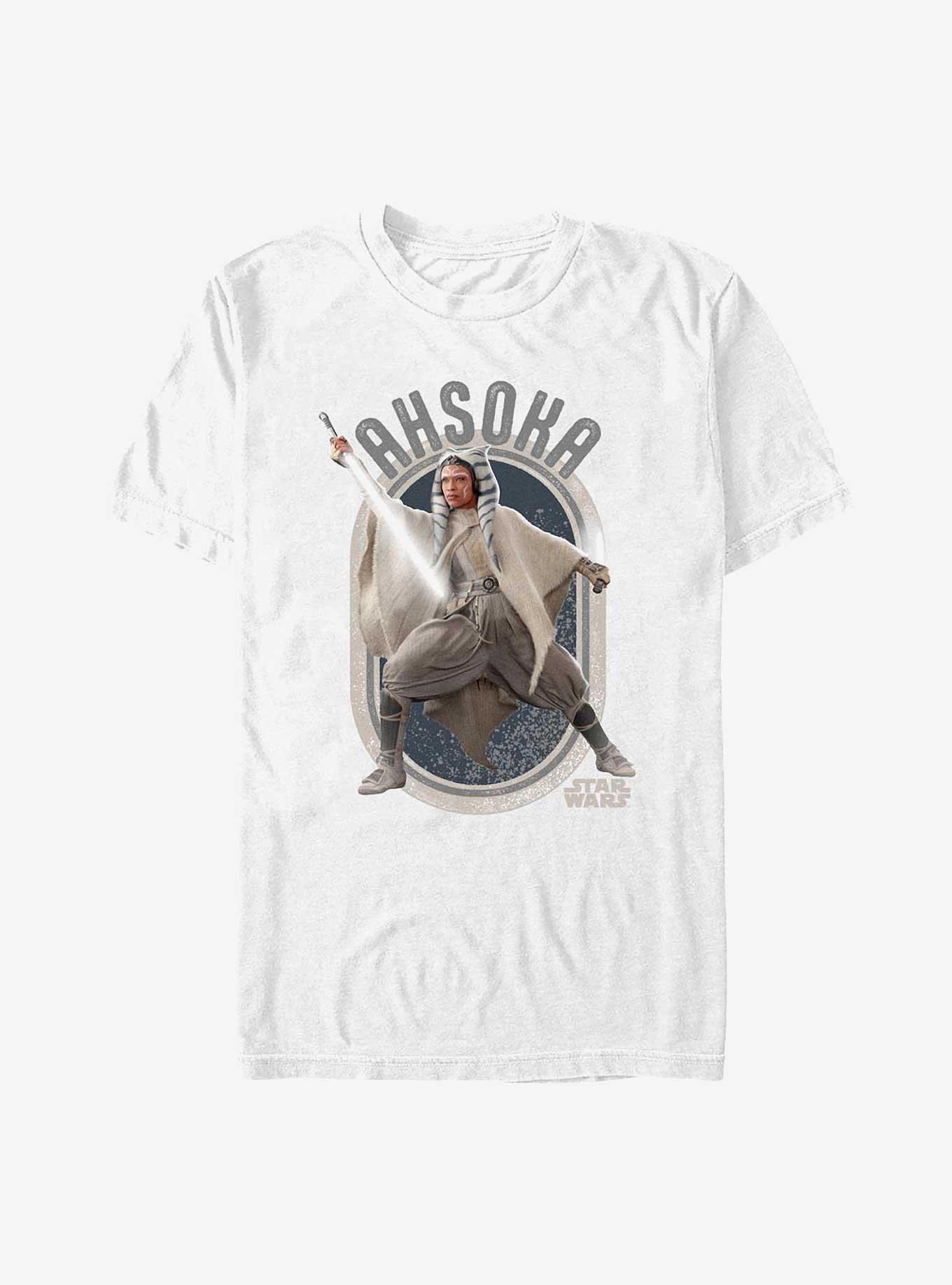 Disney Ahsoka The White T-Shirt, WHITE, hi-res