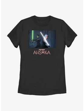 Disney Ahsoka Sabine and Ahsoka Lightsaber Stance Womens T-Shirt, , hi-res