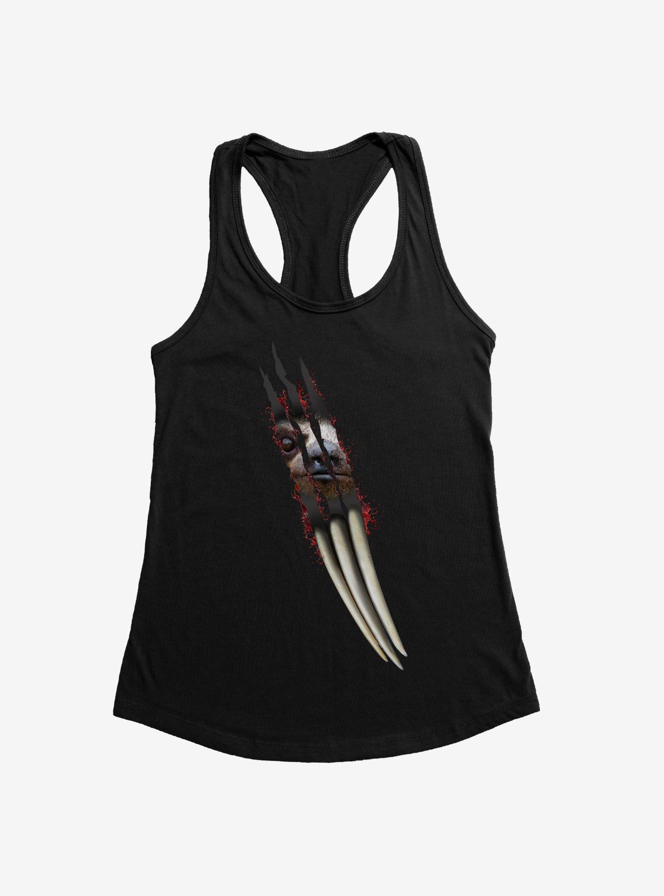 Scary Sloth Claws Girls Tank