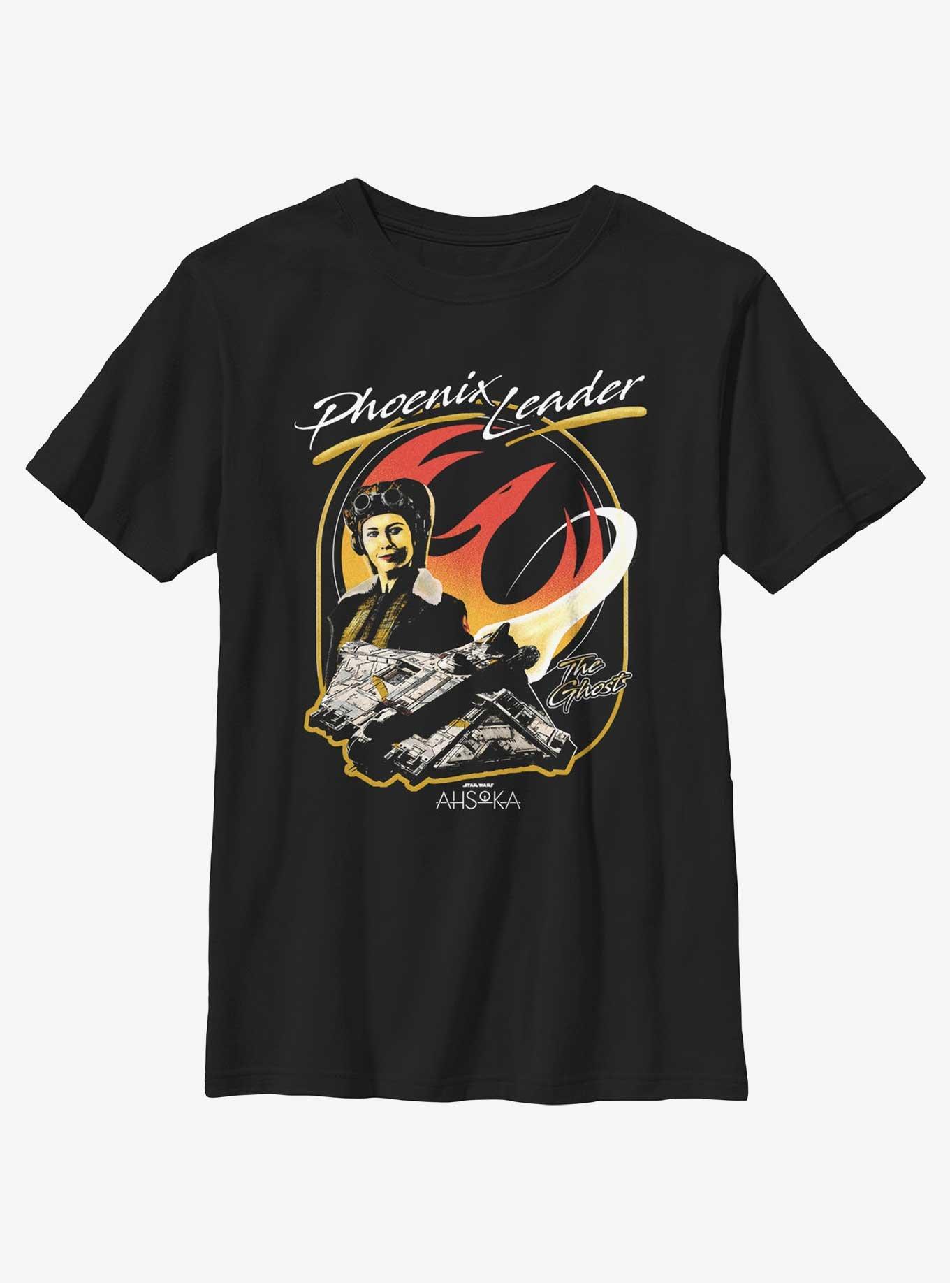 Disney Ahsoka Hera Phoenix Leader Youth T-Shirt, BLACK, hi-res