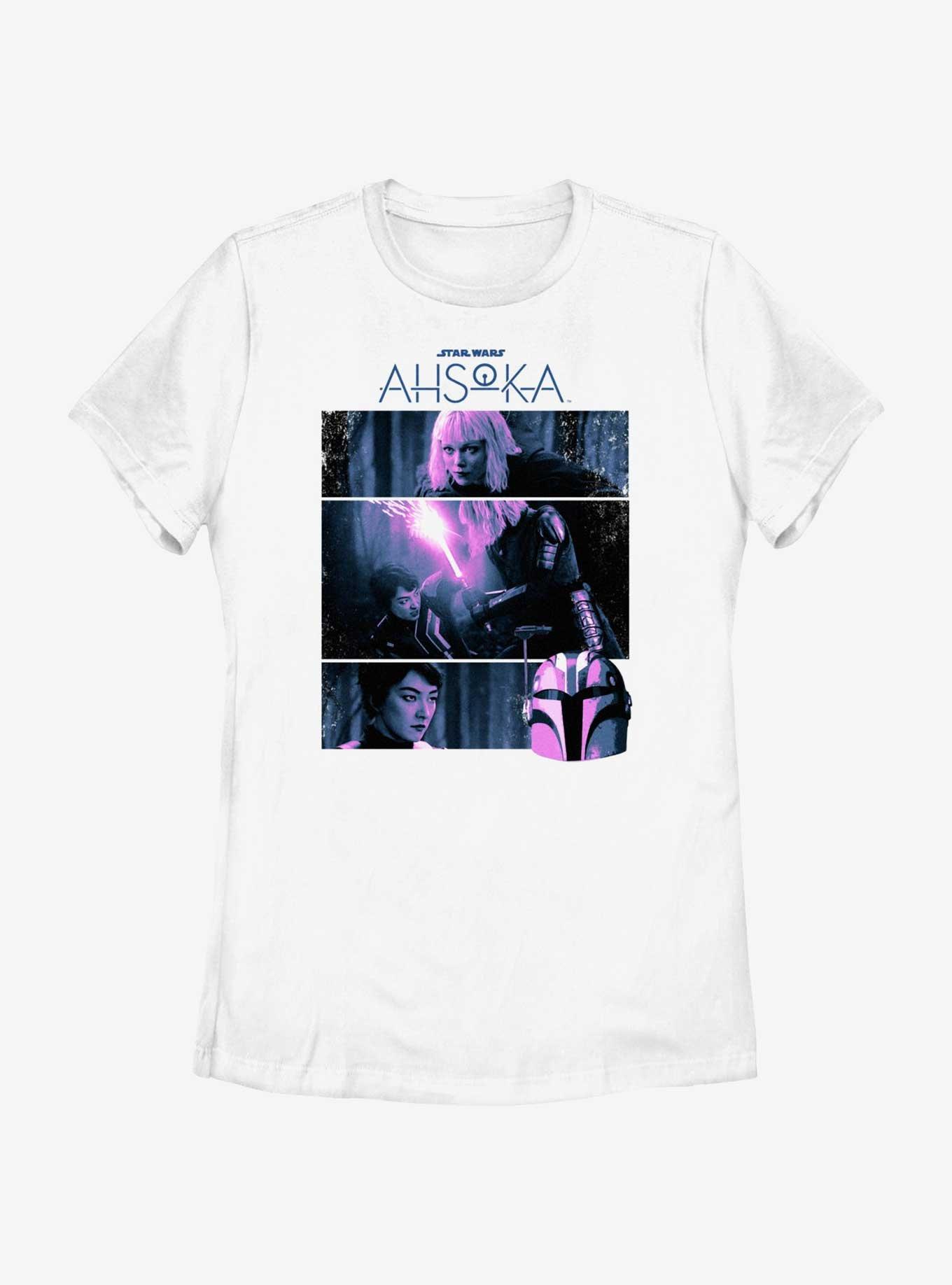 Disney Ahsoka Sabine vs. Shin Hati Lightsaber Battle Womens T-Shirt, , hi-res