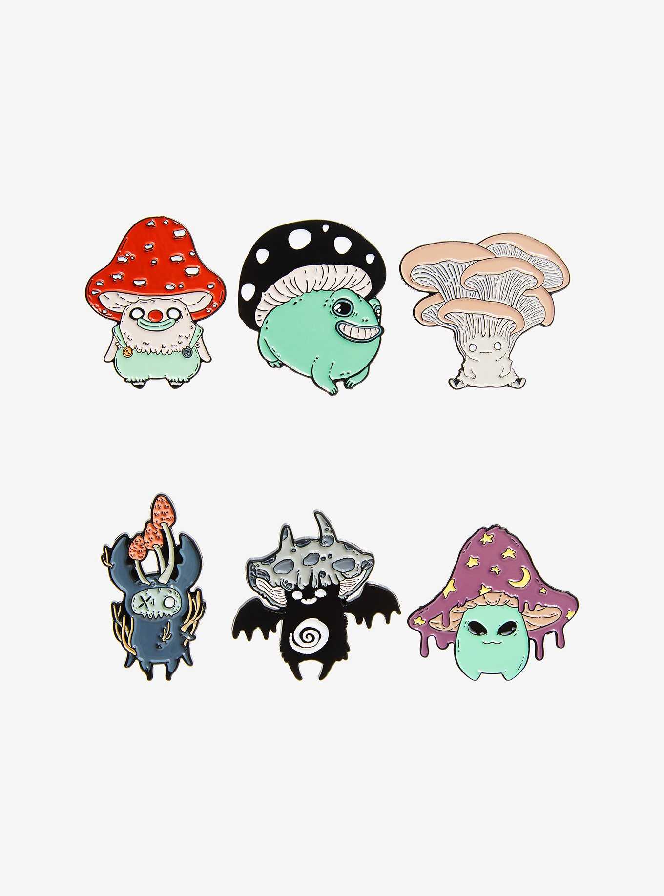 Guild Of Calamity Mushroom Creatures Blind Bag Enamel Pin, , hi-res