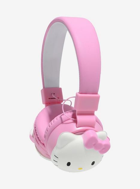 Hello Kitty Face Wireless Headphones Hot Topic